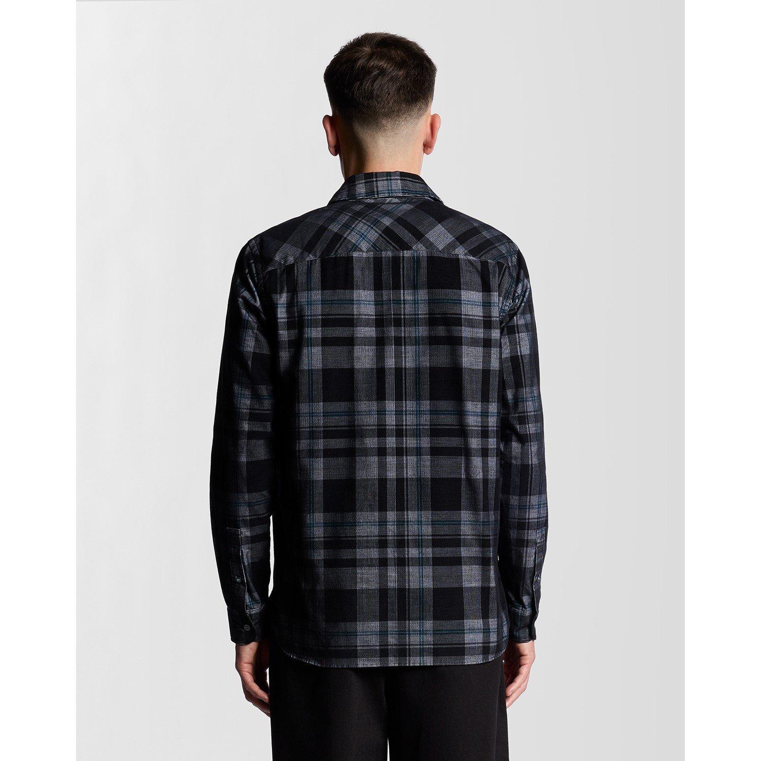 Jet Black/White - Lyle and Scott - Cord Short Sn99 - 3