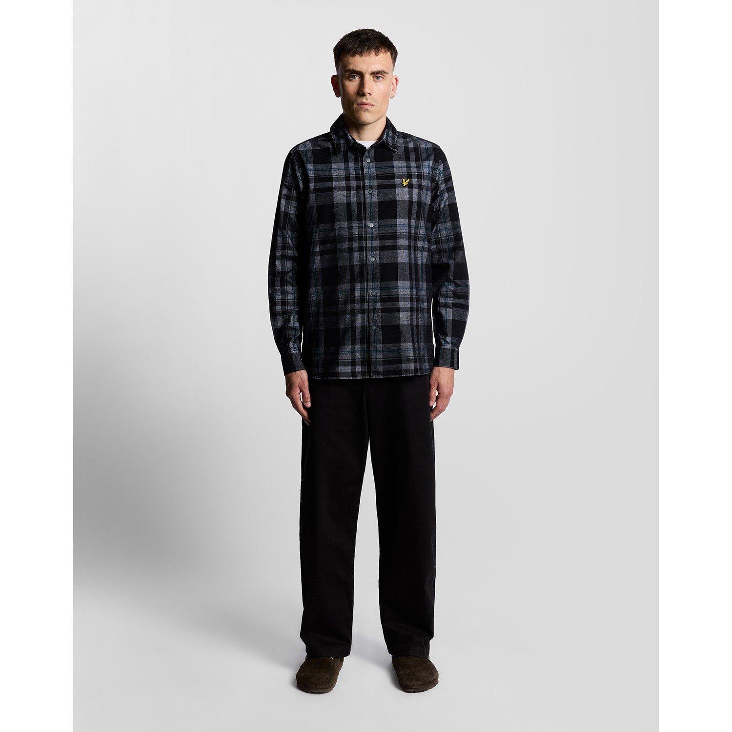 Jet Black/White - Lyle and Scott - Cord Short Sn99 - 5