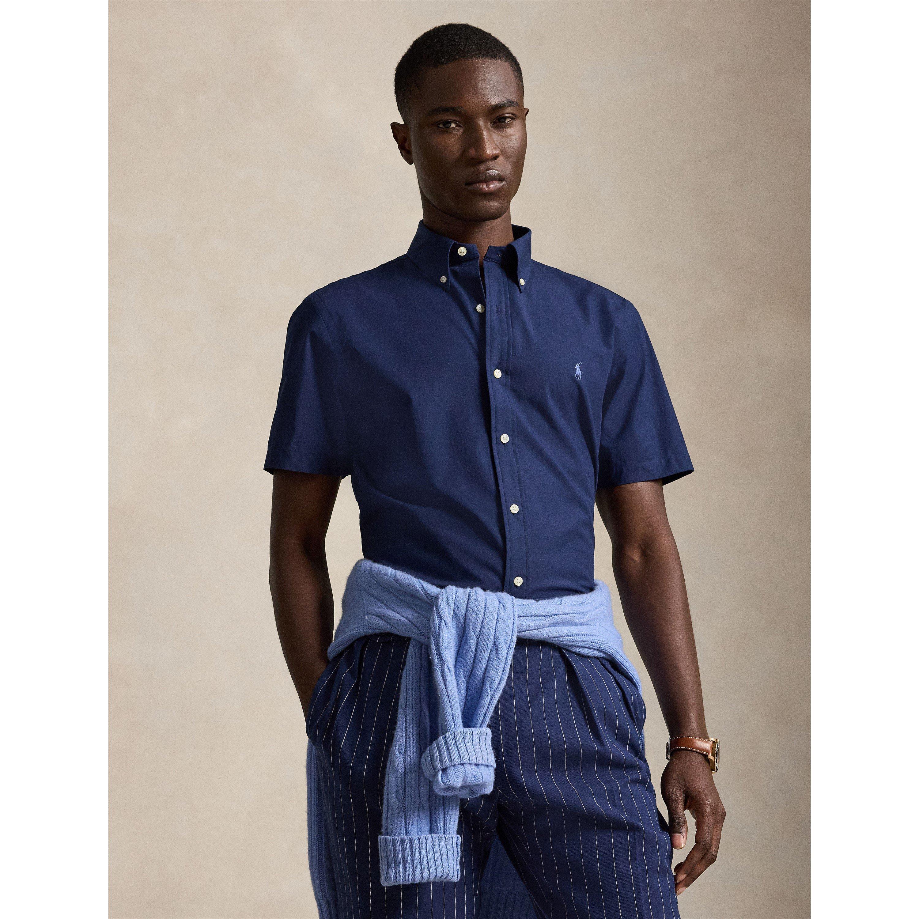 Newport Navy - Polo Ralph Lauren - Poplin Short Sleeve Shirt - 2