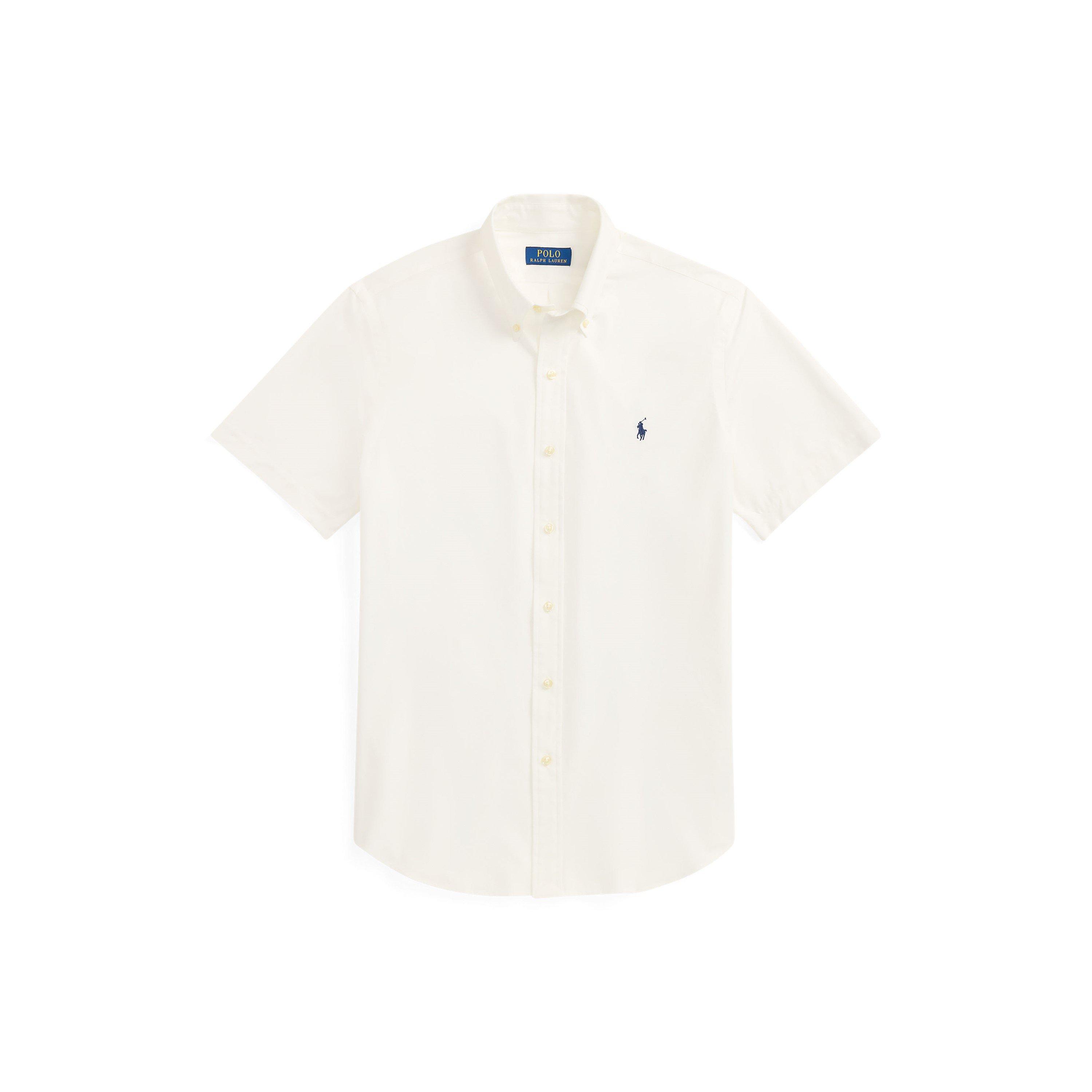 White - Polo Ralph Lauren - Poplin Short Sleeve Shirt - 1