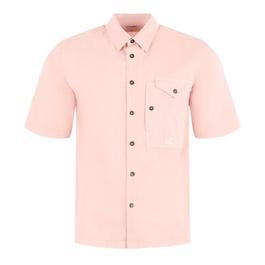 CP Company Short Sleeve Embroidered Logo Shirt