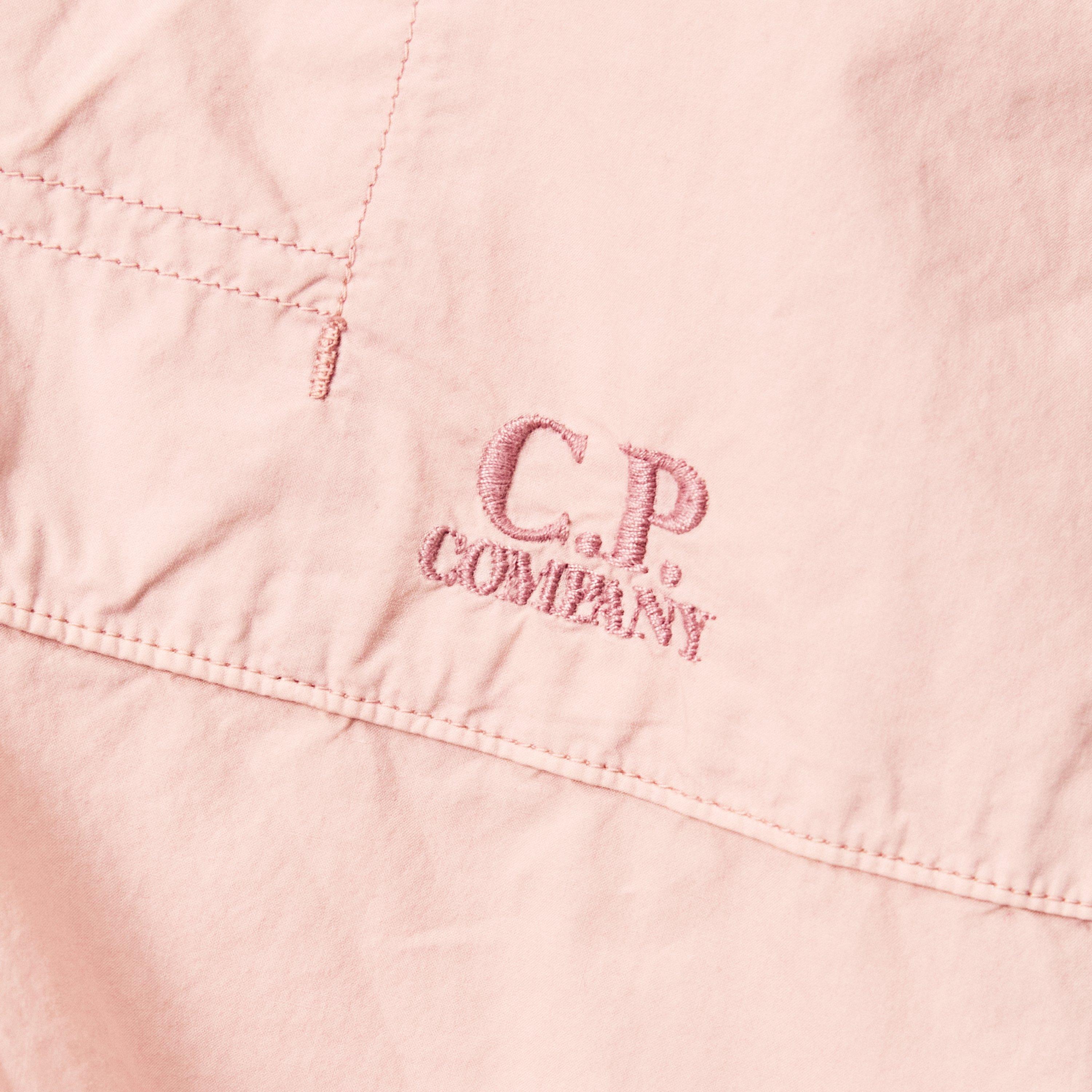Misty Rose 520 - CP Company - Short Sleeve Embroidered Logo Shirt - 5