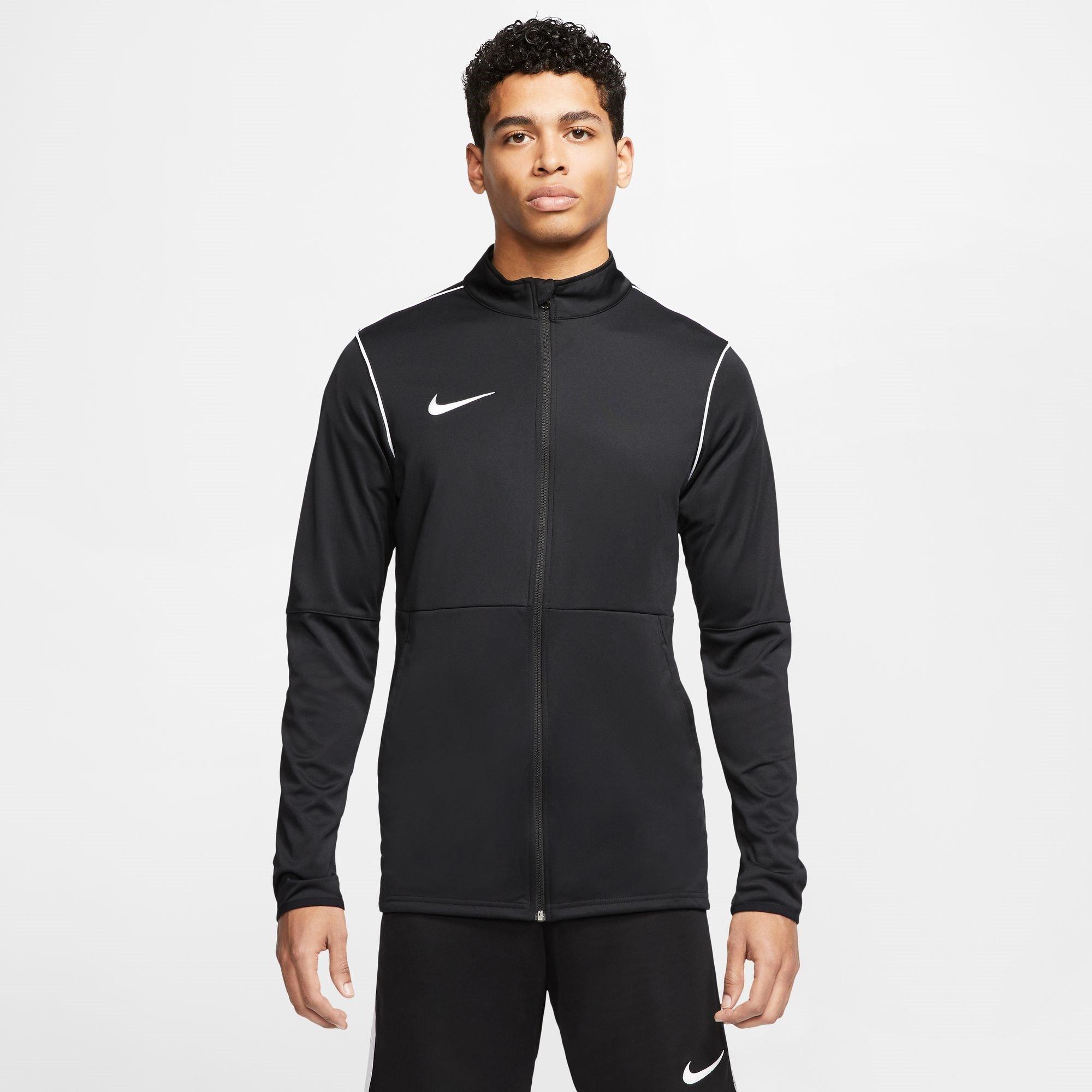 Black/White - Nike - Dri-Fit Park Men'S Knit Soccer Track Jacket Fleece Mens - 3