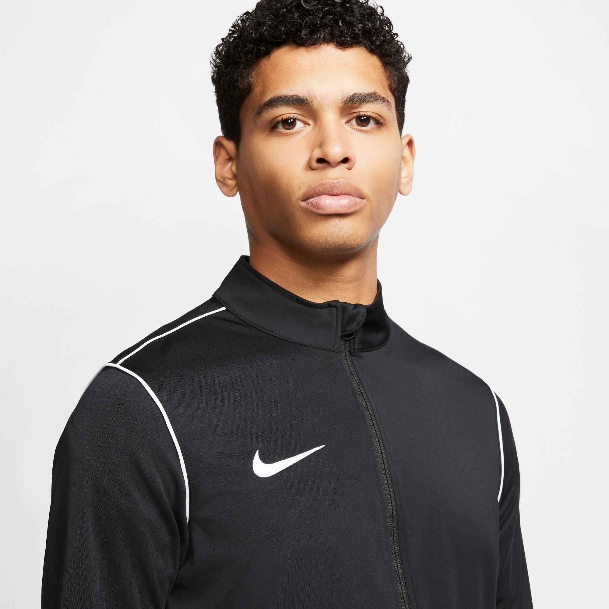 Black/White - Nike - Dri-Fit Park Men'S Knit Soccer Track Jacket Fleece Mens - 5