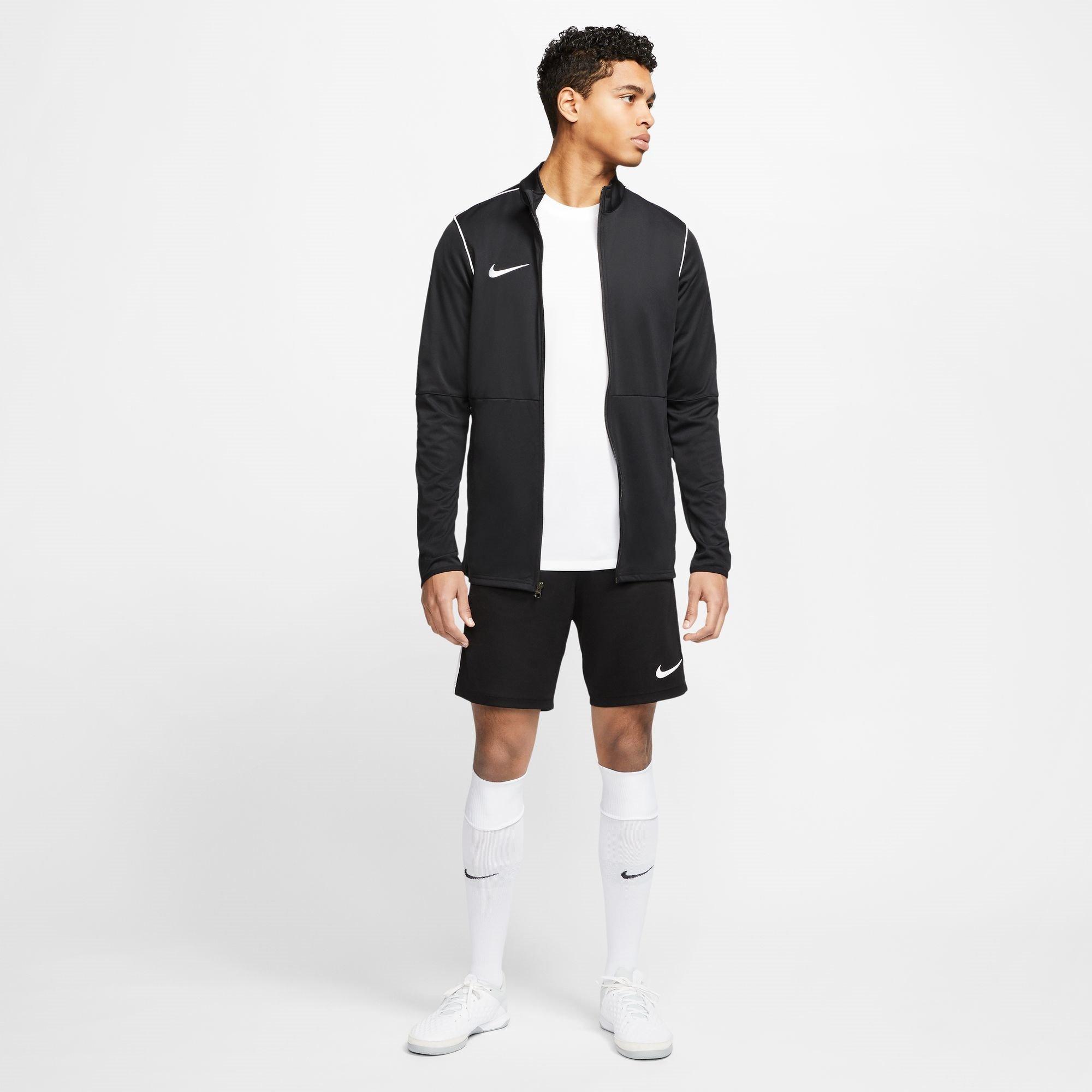 Black/White - Nike - Dri-Fit Park Men'S Knit Soccer Track Jacket Fleece Mens - 7