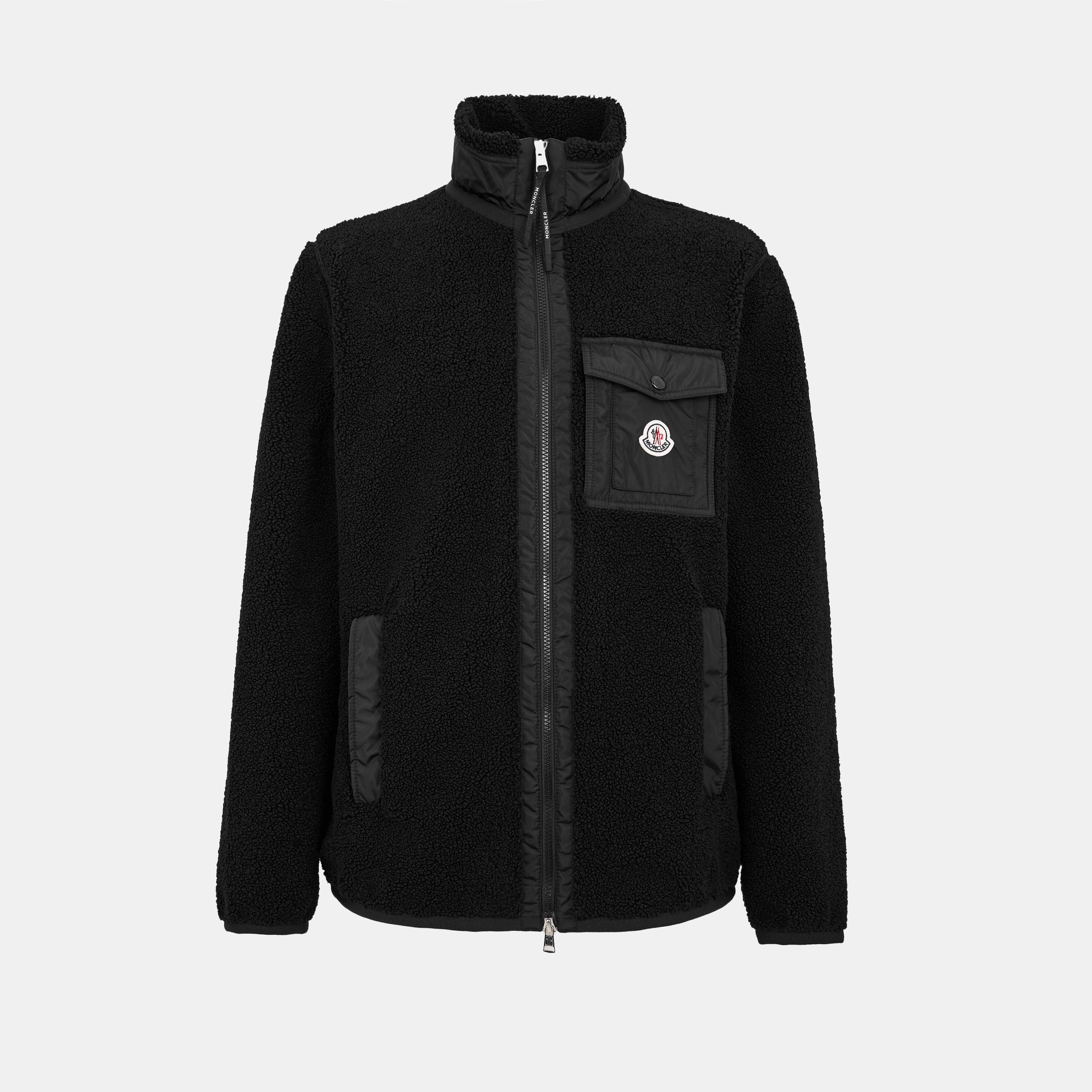 Black 999 - Moncler - Men's Full Zip Fleece - 1