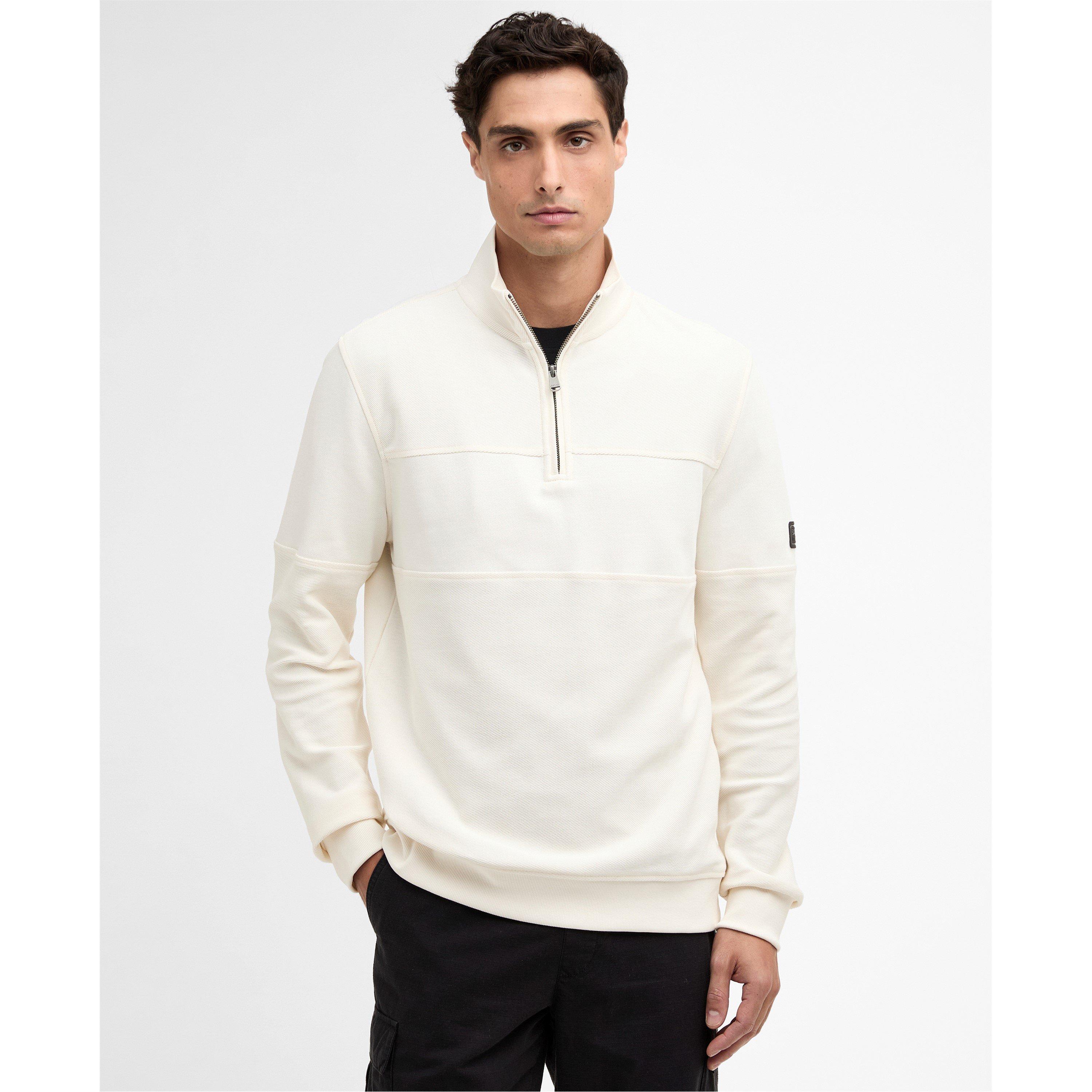 Barbour International Mens Kaspian Half-Zip Sweatshirt | Flannels