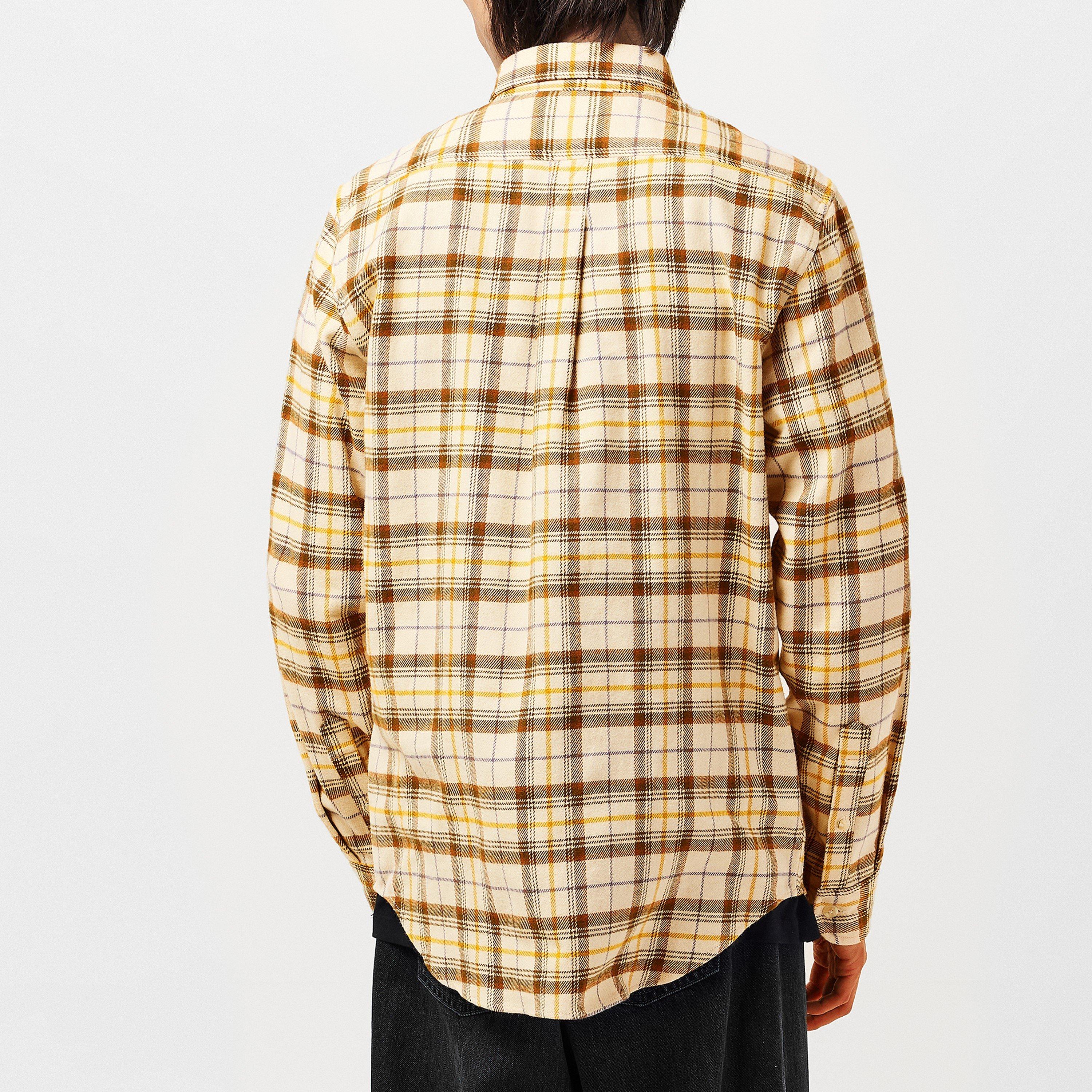 Angora - Timberland - Men's Midweight Flannel Check Long-Sleeve Patterned Shirt - 4