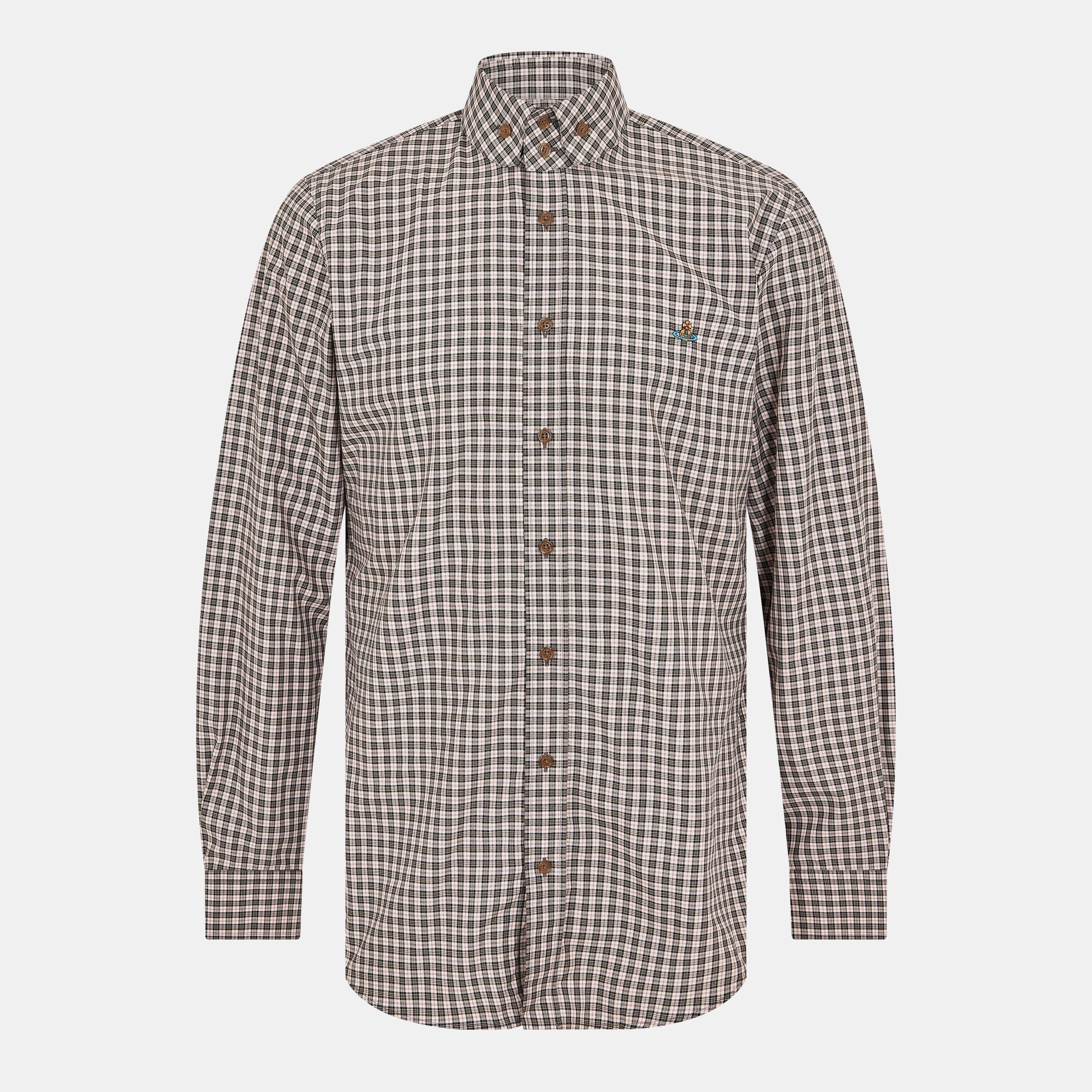 Off White - Vivienne Westwood - Men's Patterned Long Sleeve Shirt - 1