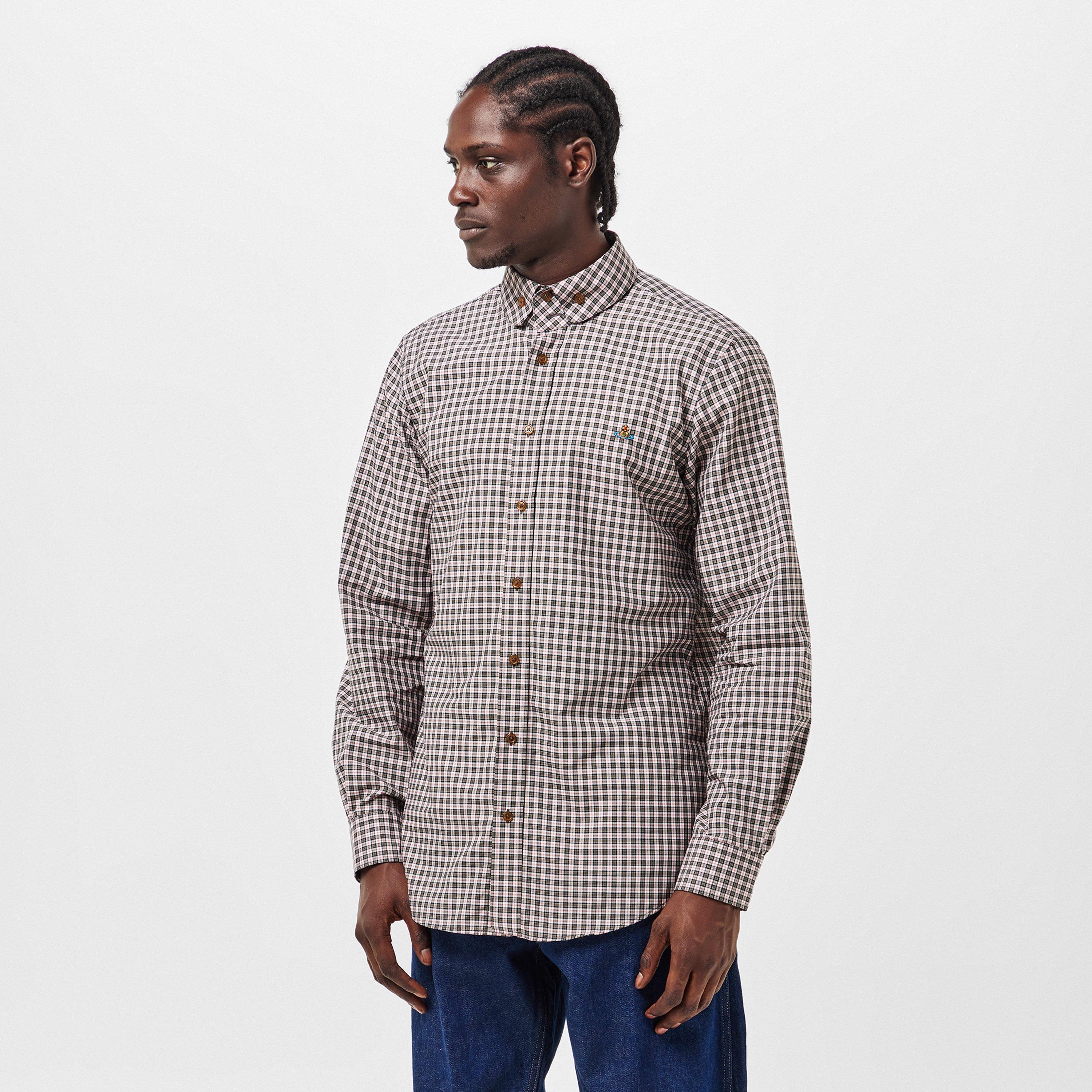 Off White - Vivienne Westwood - Men's Patterned Long-Sleeve Shirt - 3