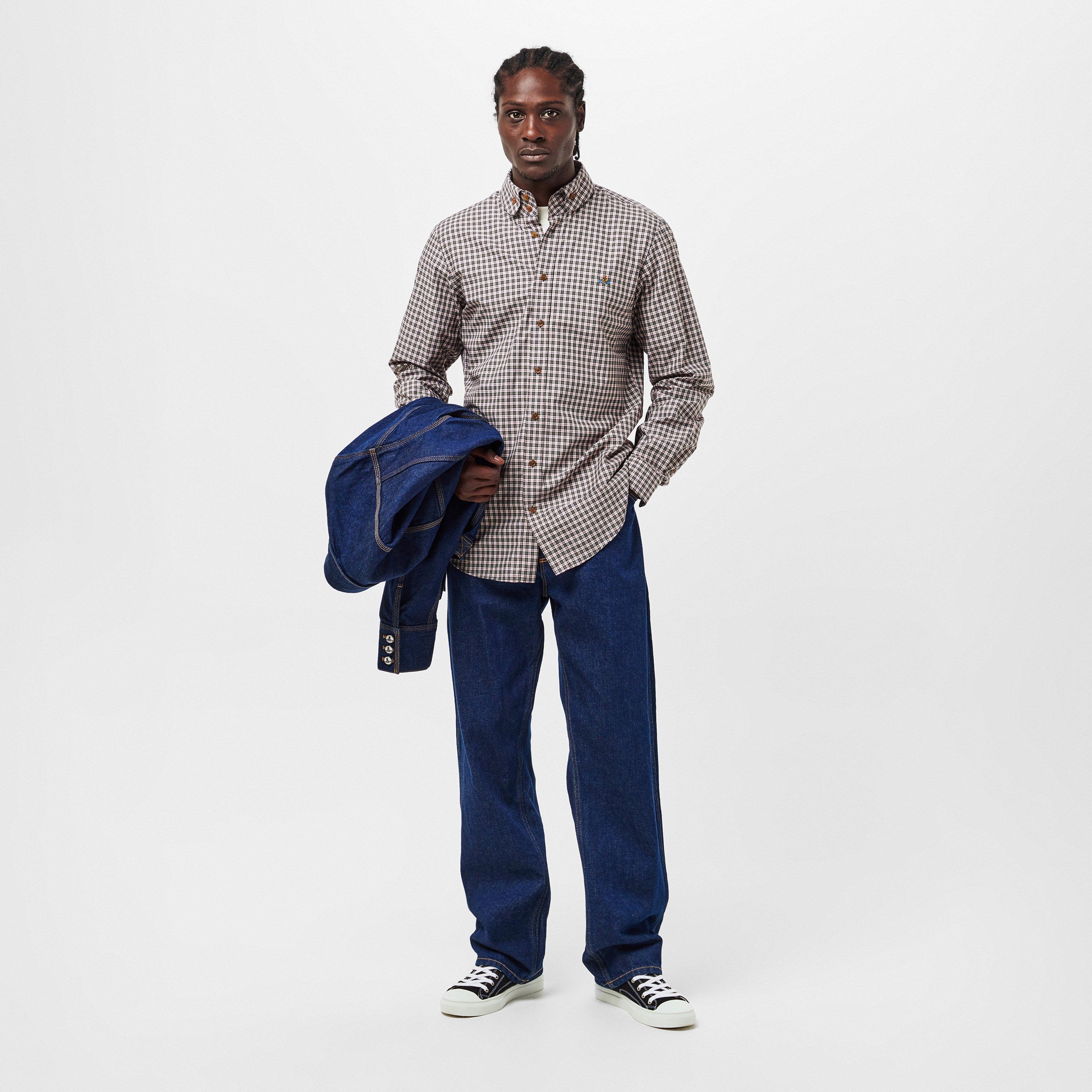 Off White - Vivienne Westwood - Men's Patterned Long-Sleeve Shirt - 6