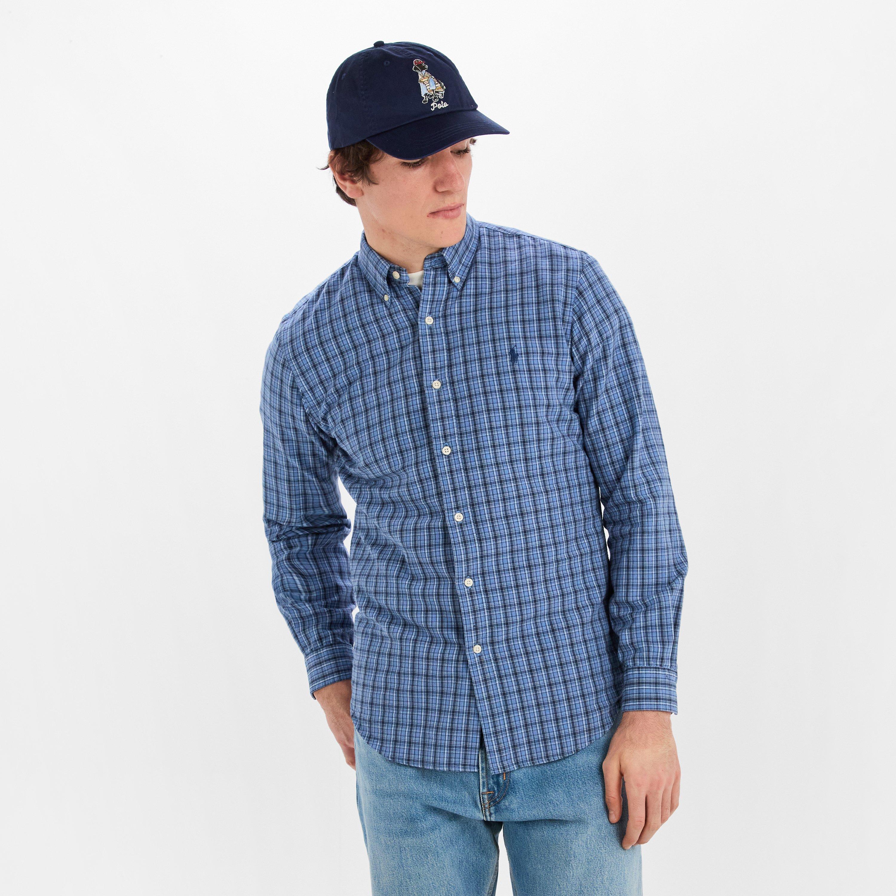 Blue Heather - Polo Ralph Lauren - Polo BrushOxf Shrt Sn61 - 3