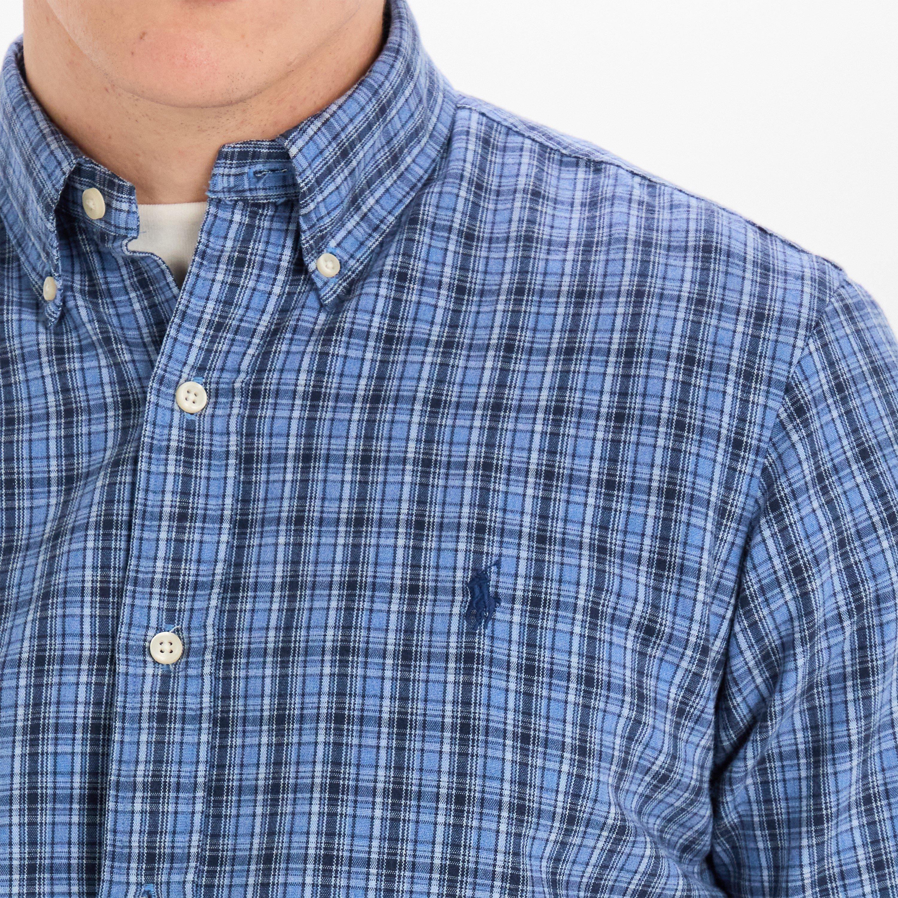 Blue Heather - Polo Ralph Lauren - Polo BrushOxf Shrt Sn61 - 5