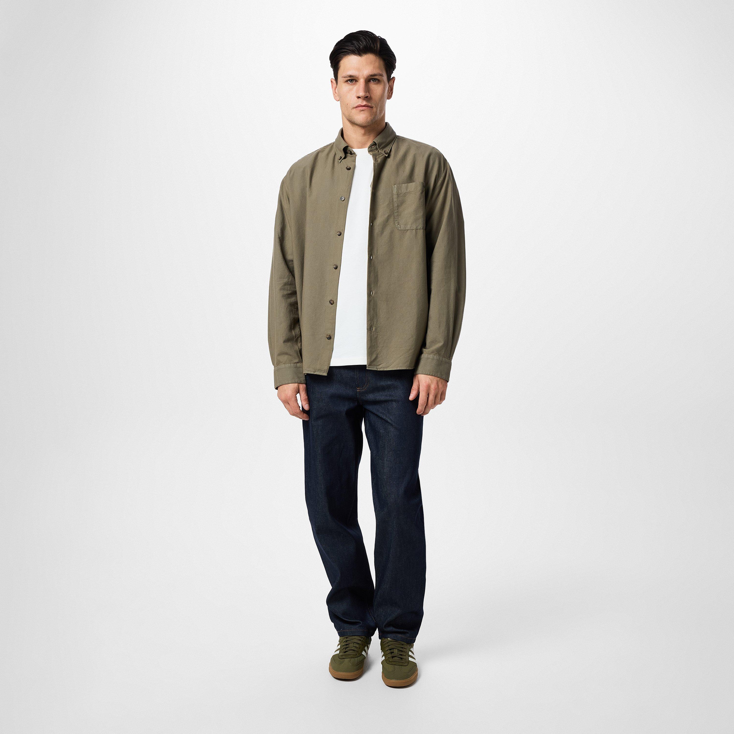 Khaki JAA - APC - Mateo Logo Shirt - 4