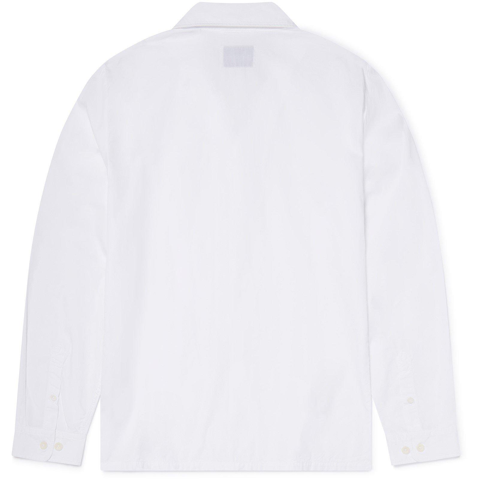 White 012 - Albam - Men's Long Sleeve Plain Shirt - 2