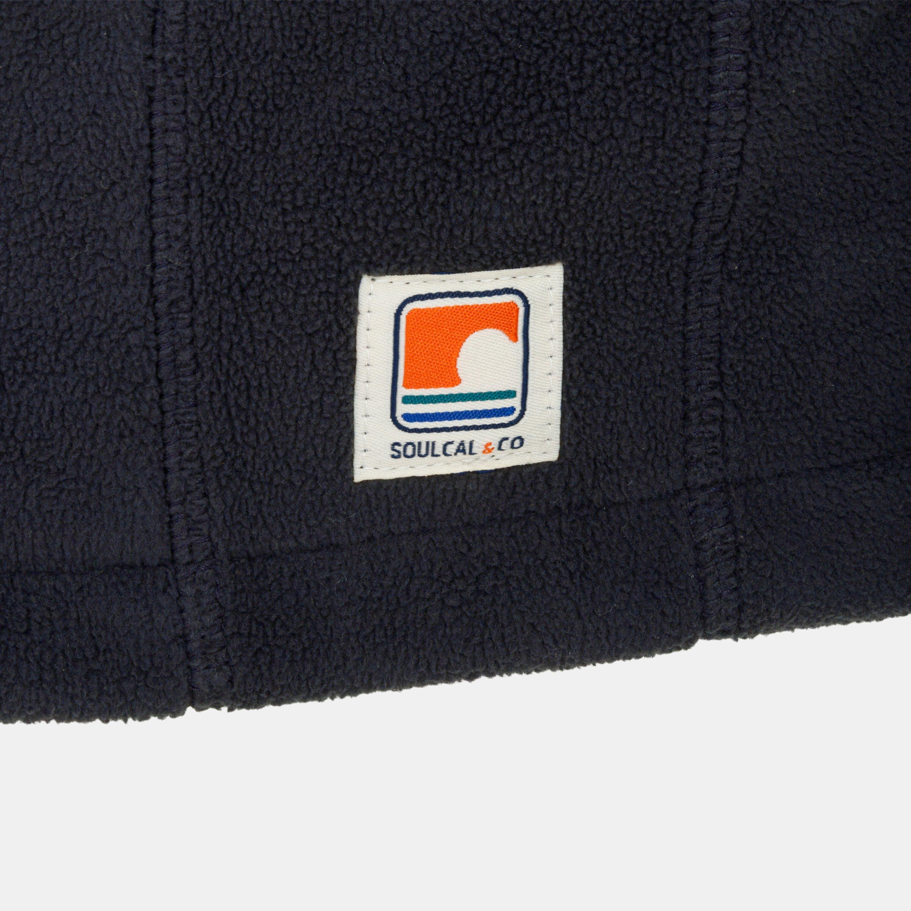 Navy - SoulCal - Cal Fleece jacket Mens - 7