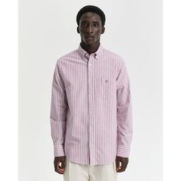 Gant Regular Fit Classic Gingham Poplin Short Sleeve Shirt