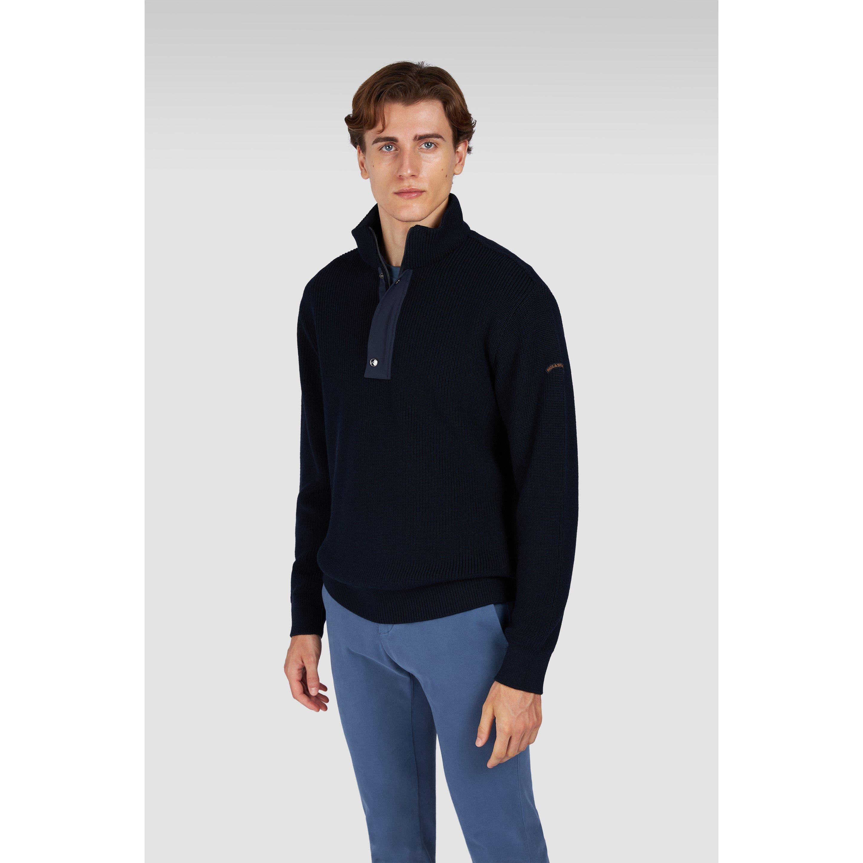 Navy - Paul And Shark - P+S Moon Bdg Vsc Sn62 - 2