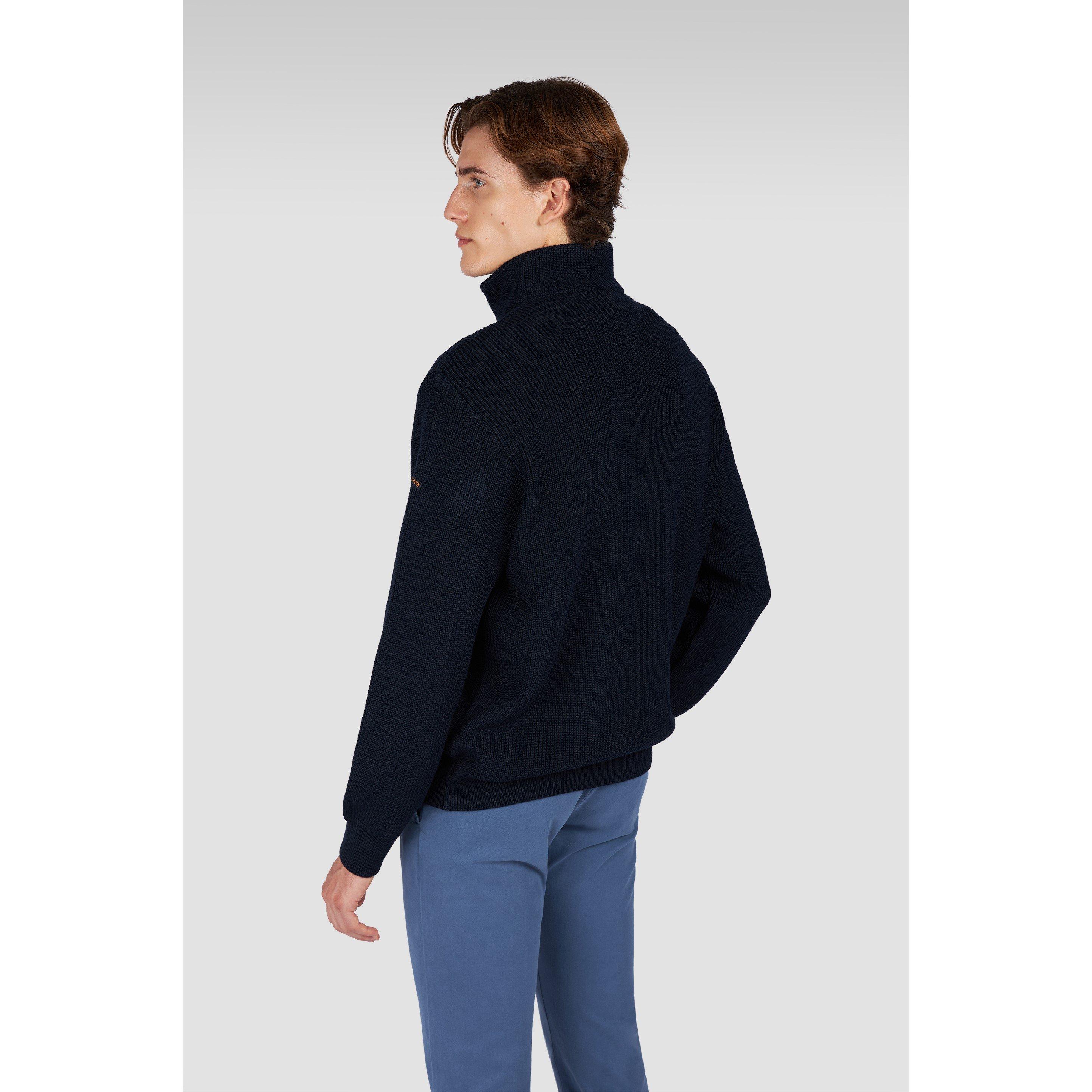 Sweat micropolaire zippé - KARIBAN - Homme - Col montant - Vert - Anti Sweat micropolaire zippé - KARIBAN - Homme - Col montant - Vert - Anti