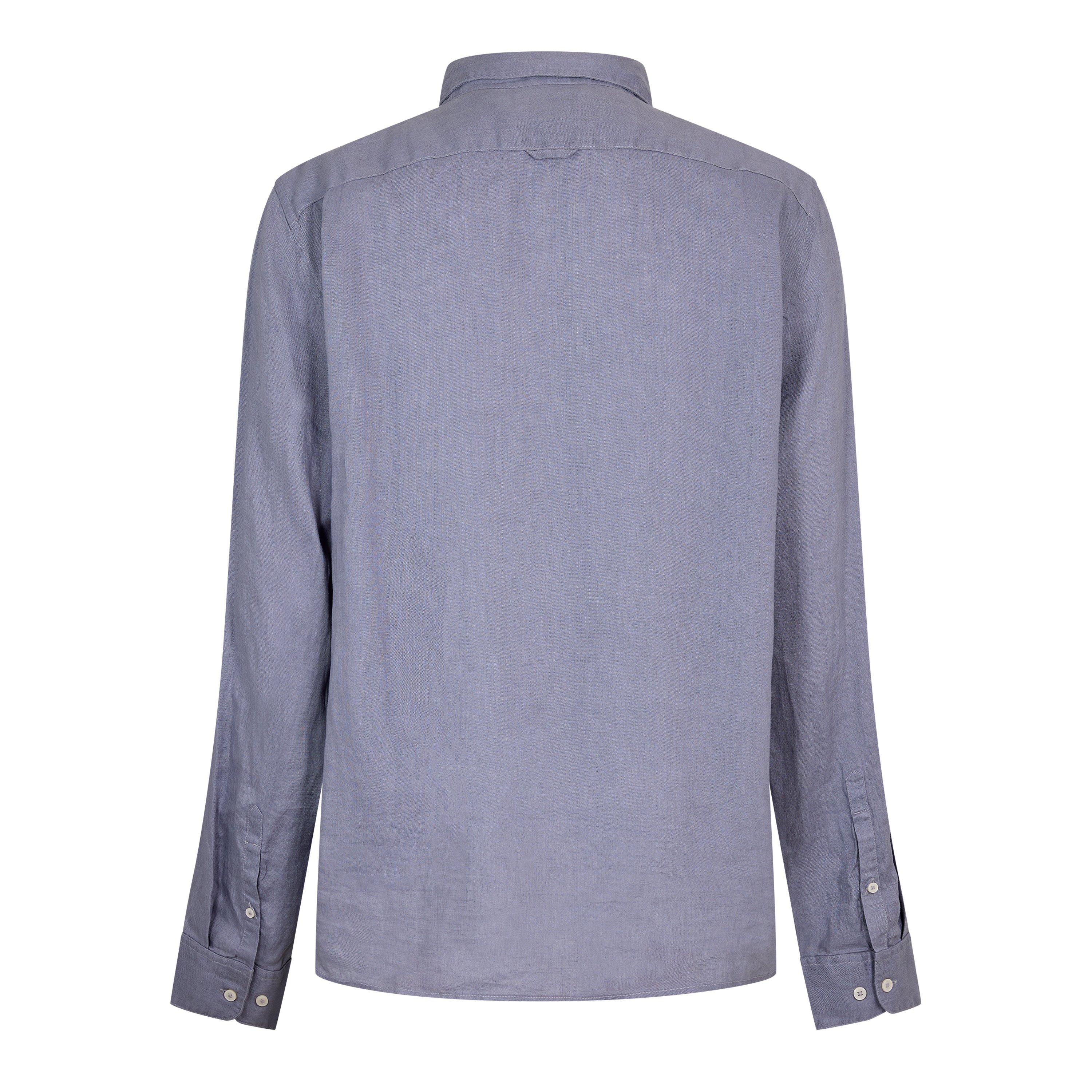 Quicksilver Yd - Timberland - Men's Mill Brook Linen Leaf Green Long-Sleeve Plain Shirt - 2