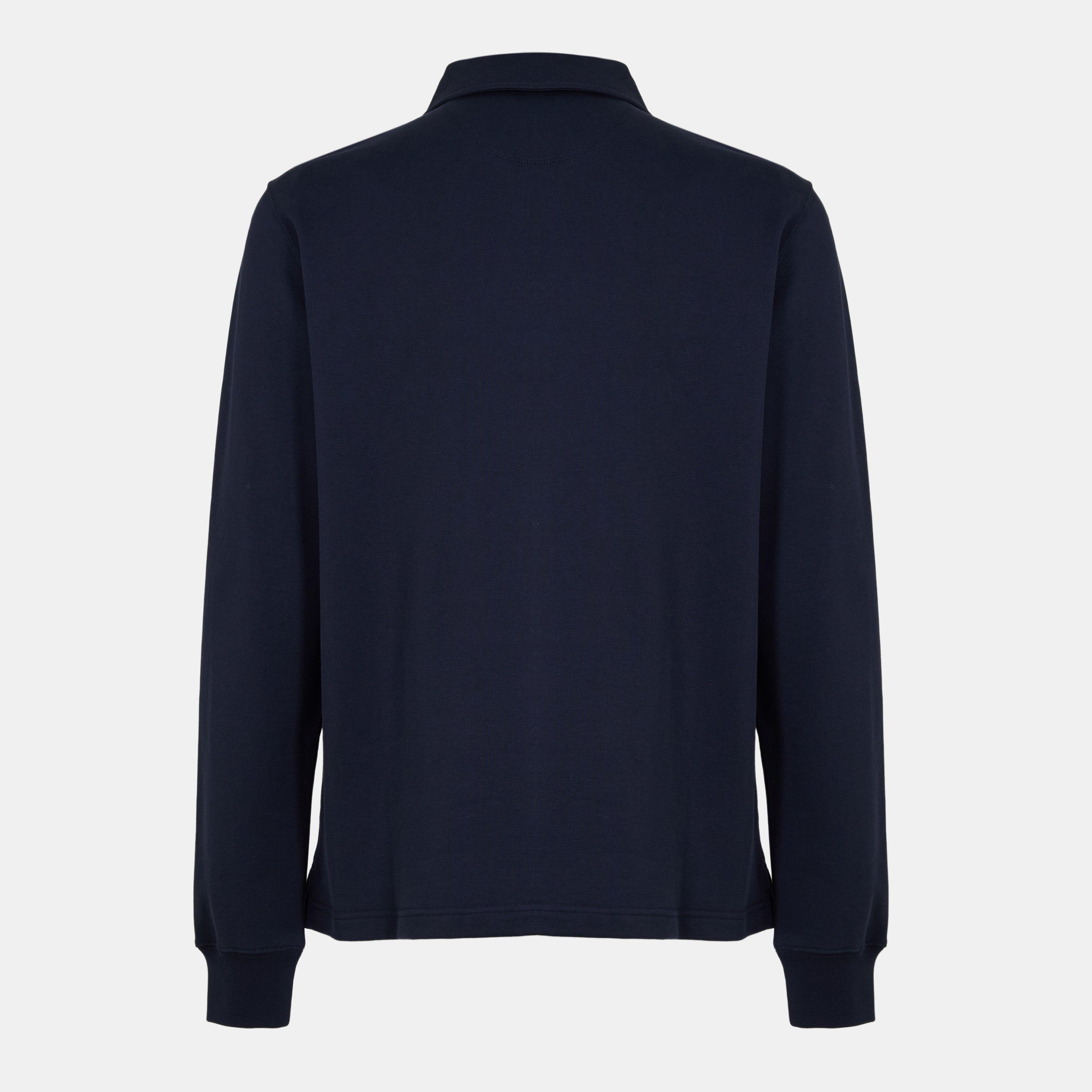 Dark Ink - Belstaff - Men's Curator quarter Zip Fleece - 2