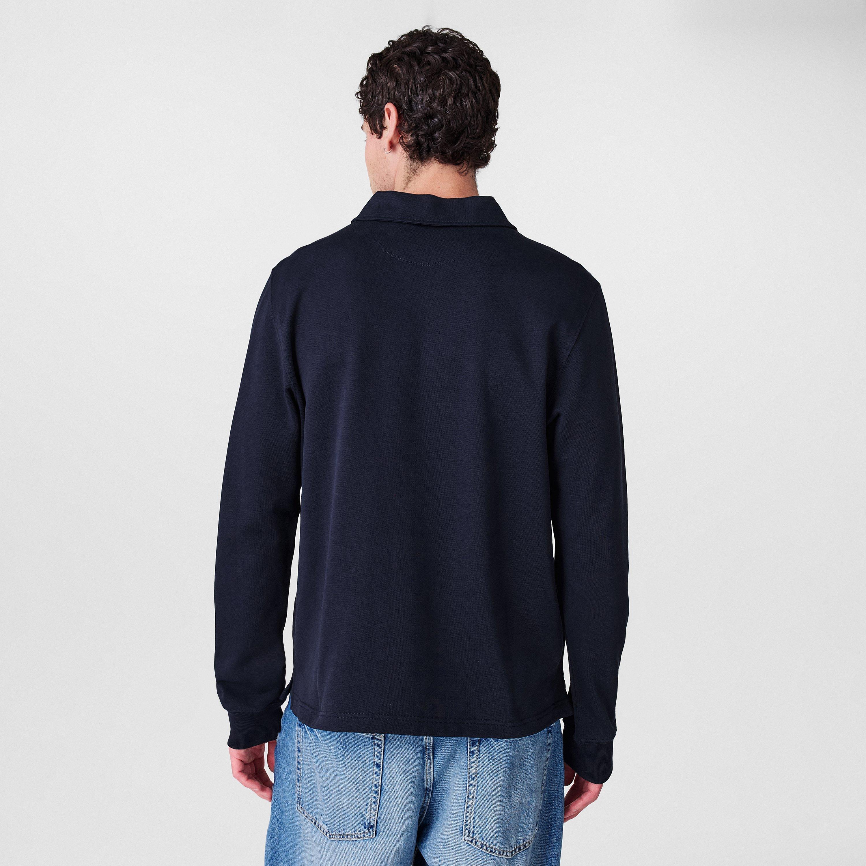 Dark Ink - Belstaff - Men's Curator quarter Zip Fleece - 4