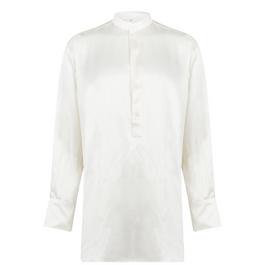 Dolce and Gabbana Collarless Ferno Shirt