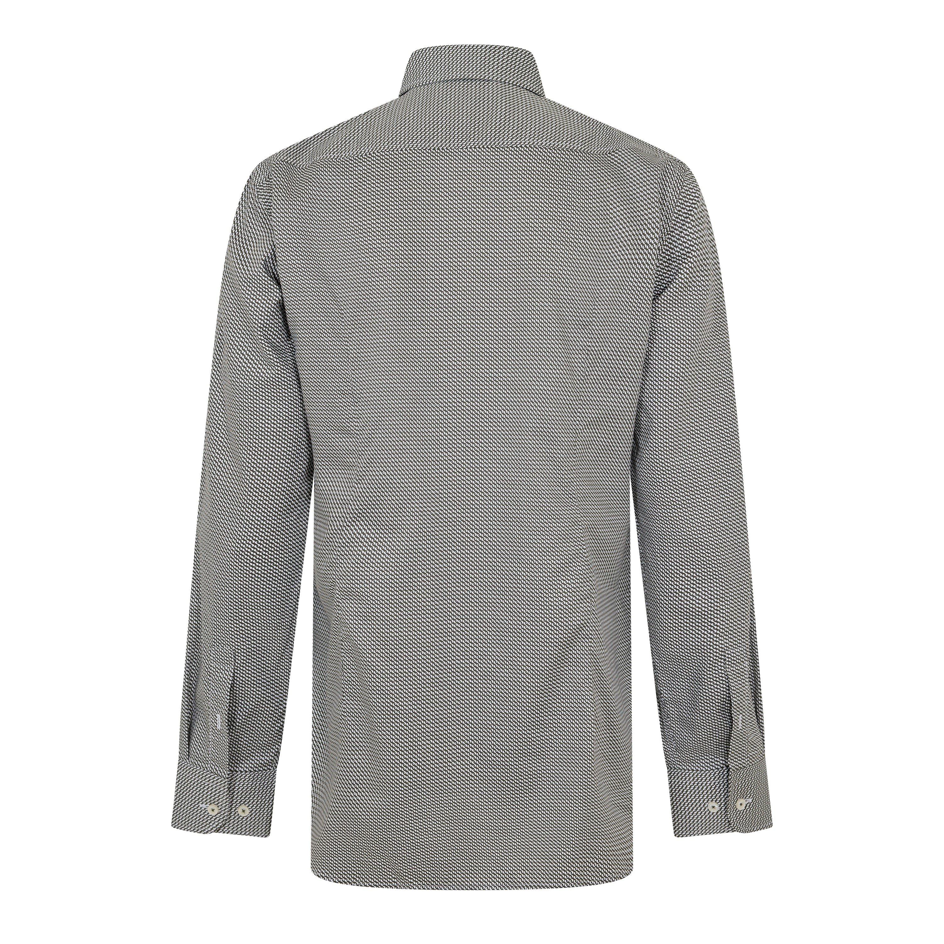 Dark Green - Boss - Men's Hank Kent Oxford Shirt, Comfortable Regular-Fit - 2