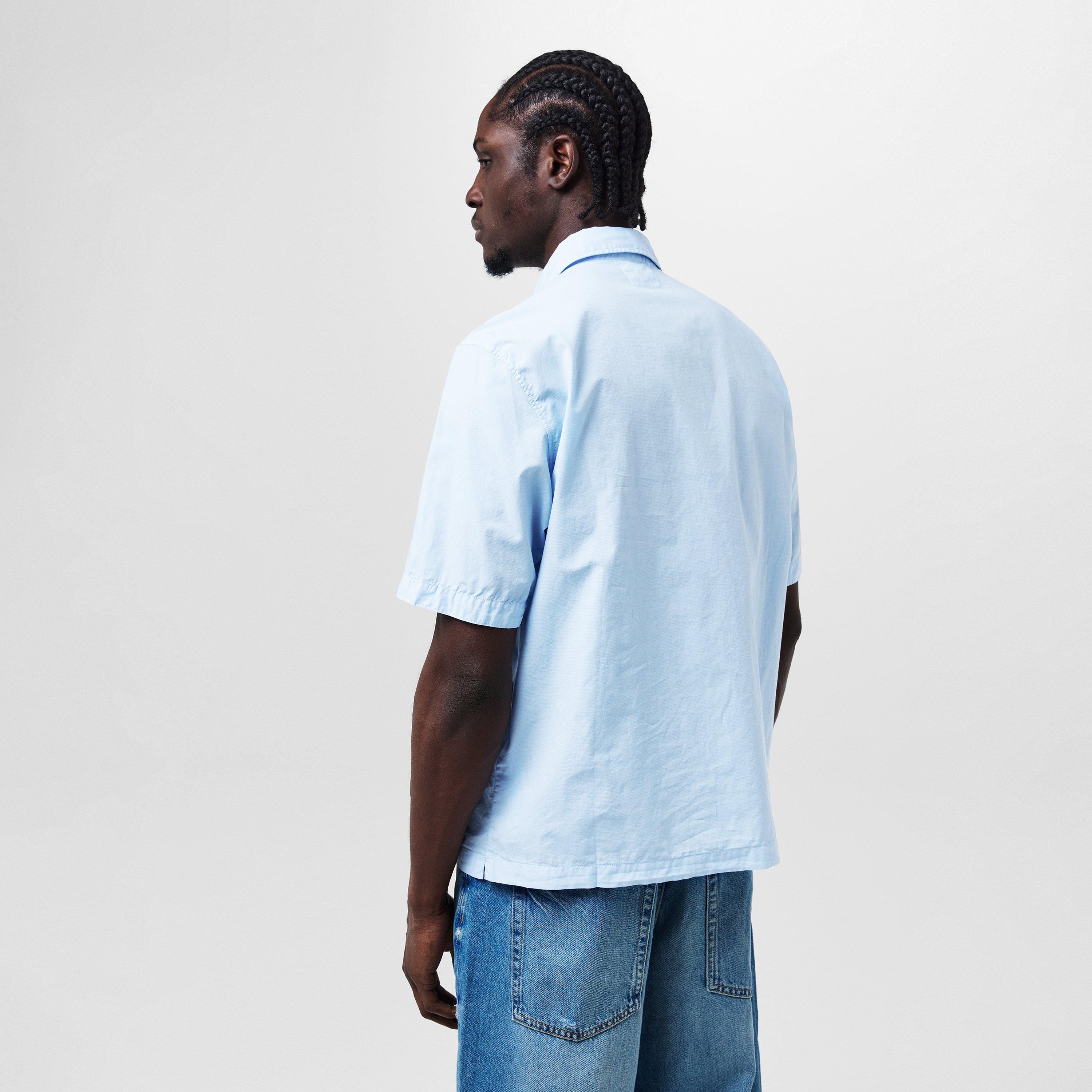Cerulean 814 - CP Company - Short Sleeve Ripstop Shirt - 4