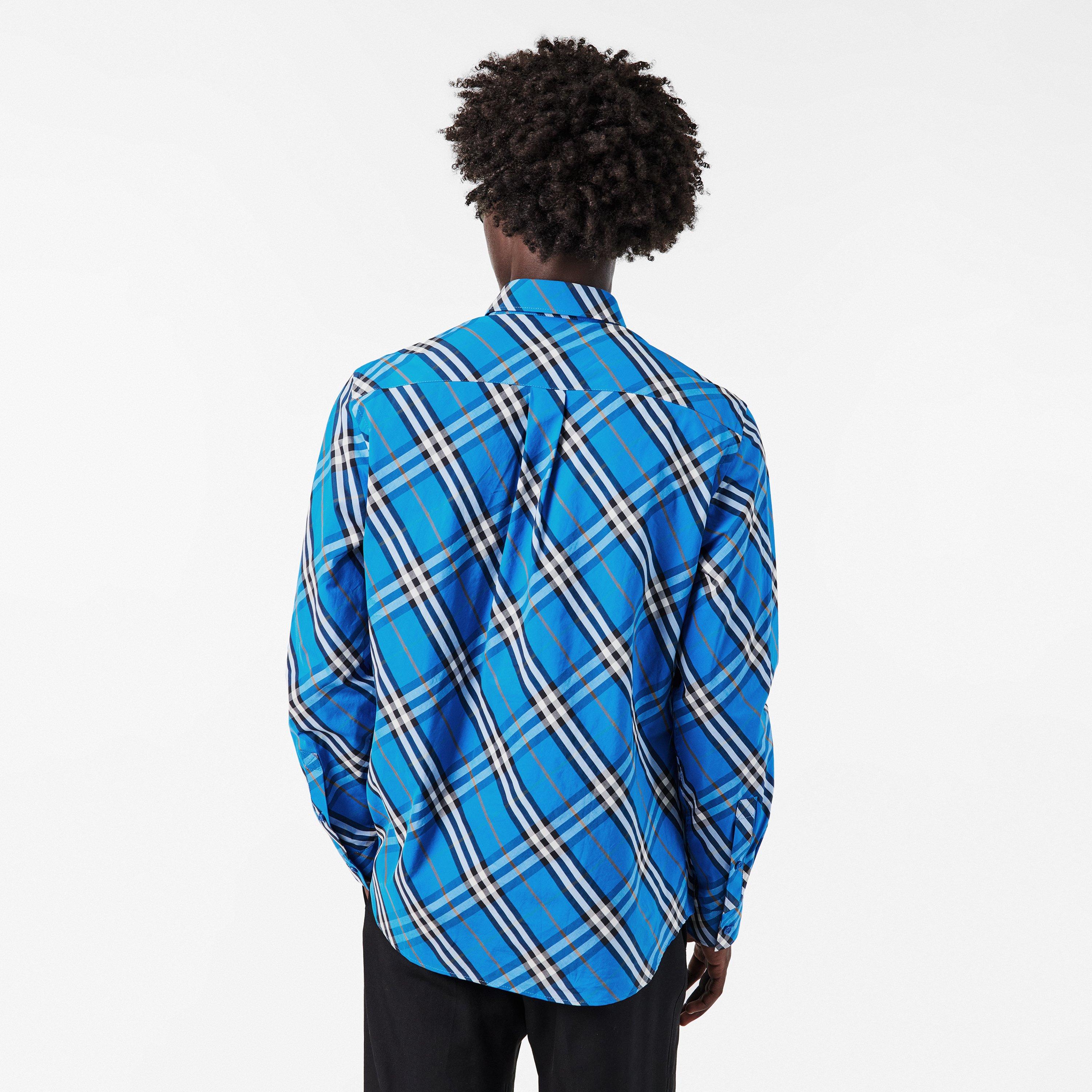 Hyacinth - Burberry - Men's Patterned Long-Sleeve Shirt - 4