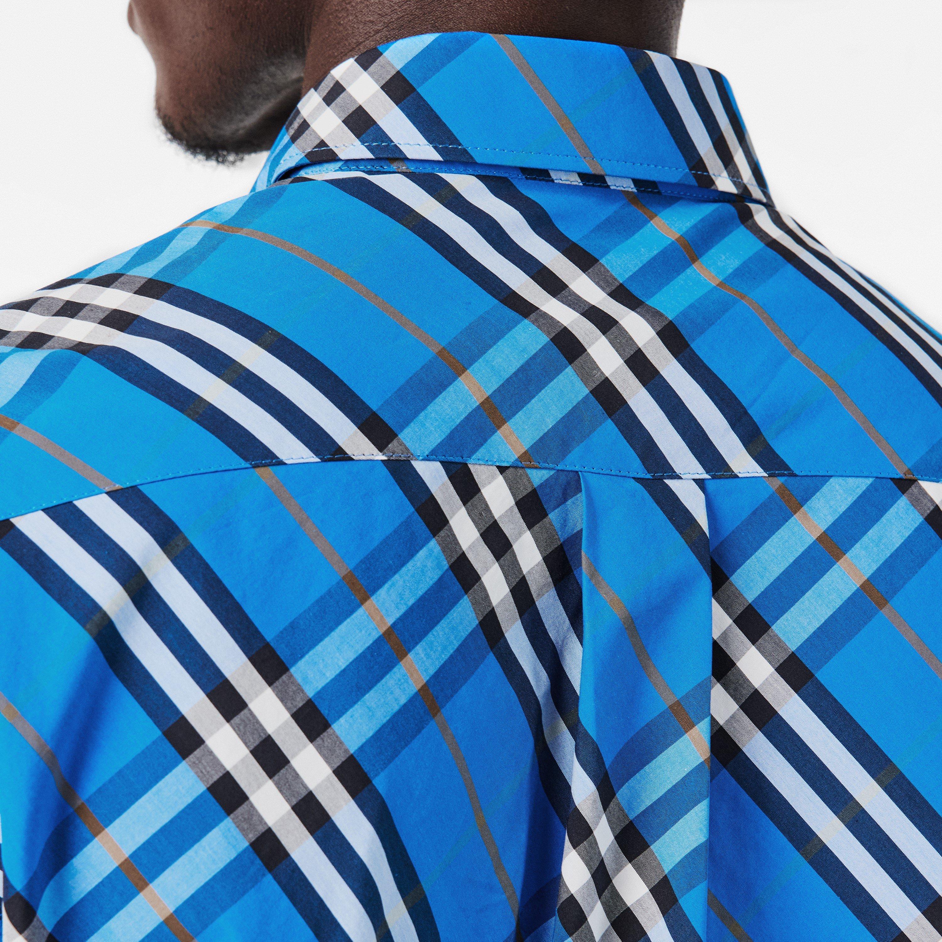 Burberry Men's Long Sleeve Patterned Shirt | Cruise Fashion