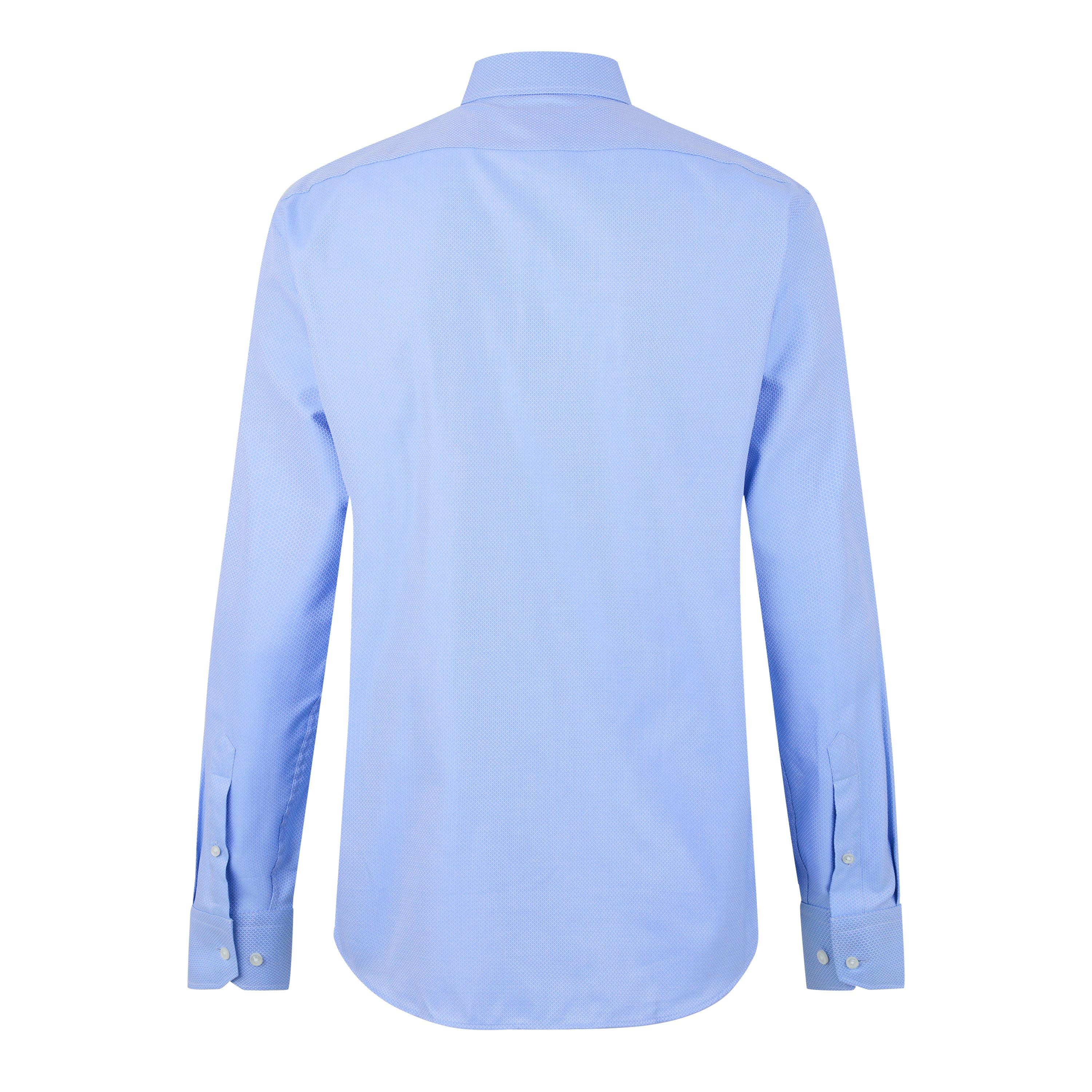 Light/Pstl Blue - Boss - Men's Joe Kent 214 Plain Long-Sleeve Shirt - 2