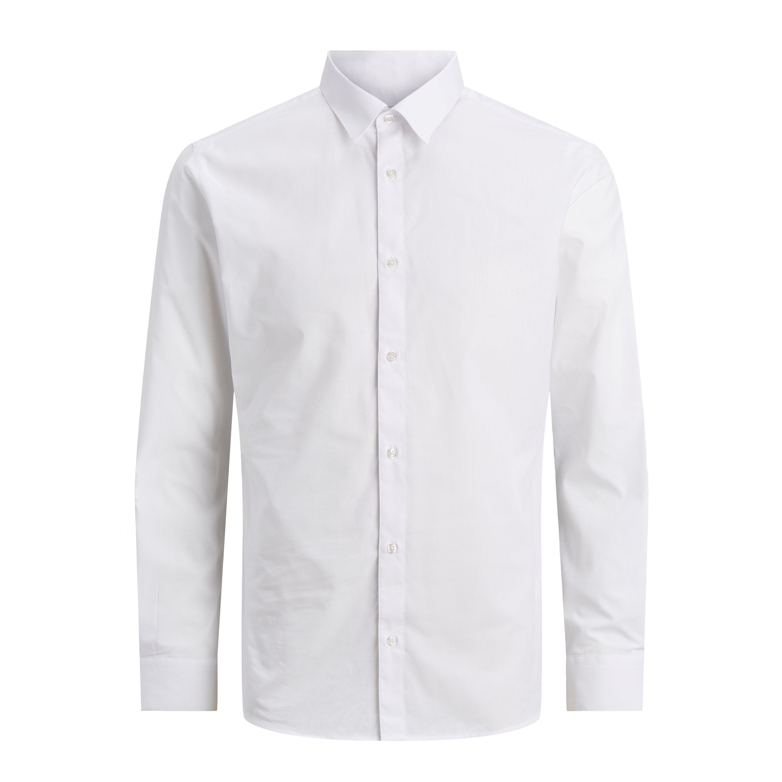 Bianco - Jack and Jones - Joe Poplin Shirt Mens - 7