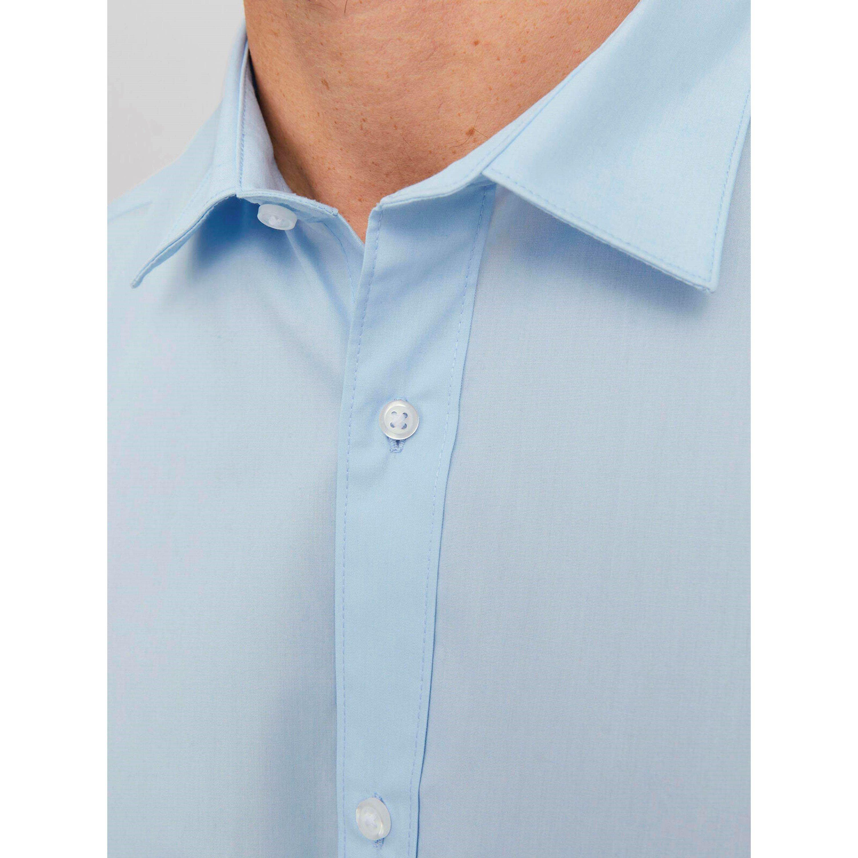 Cashmere Blue - Jack and Jones - Joe Poplin Shirt Mens - 5