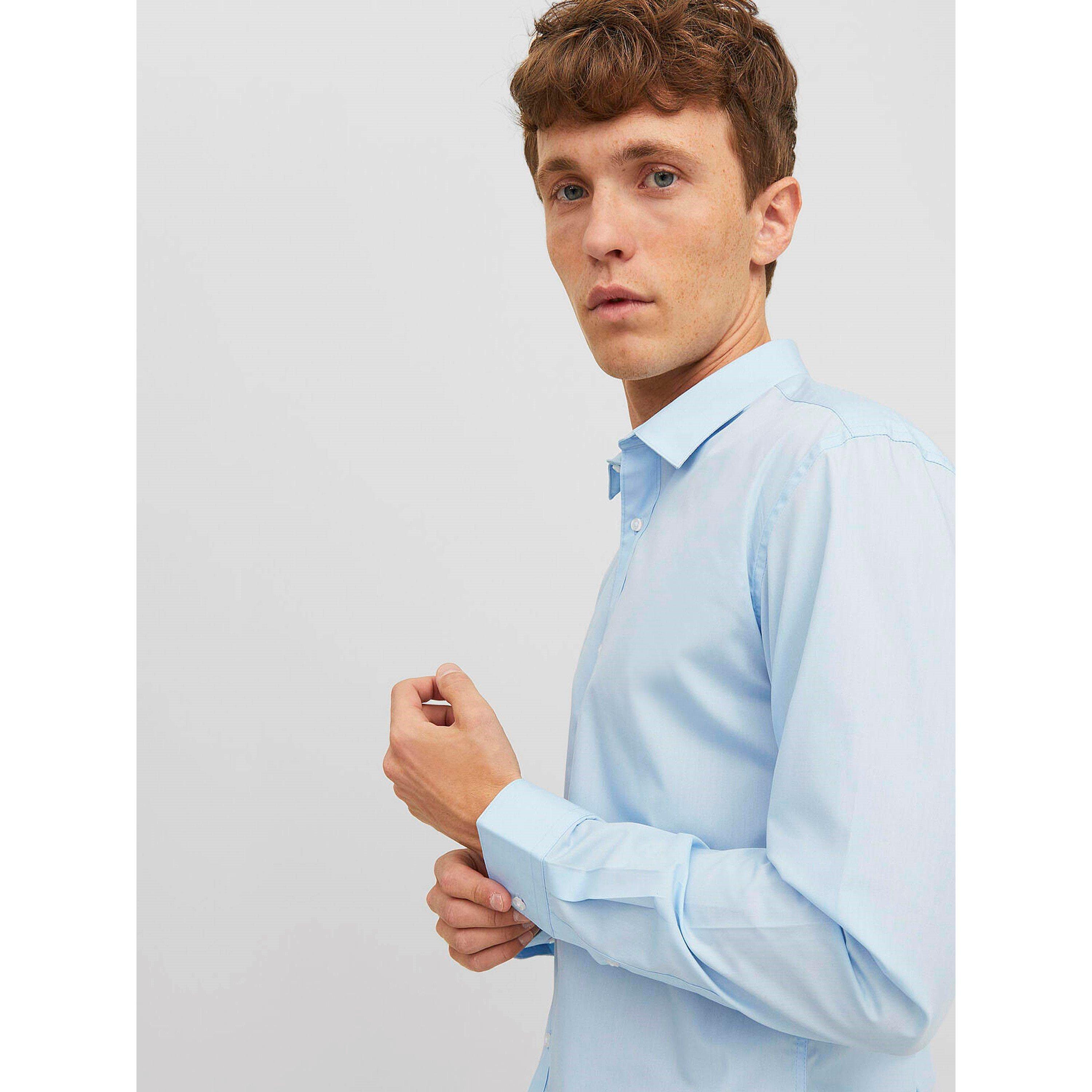 Cashmere Blue - Jack and Jones - Joe Poplin Shirt Mens - 7