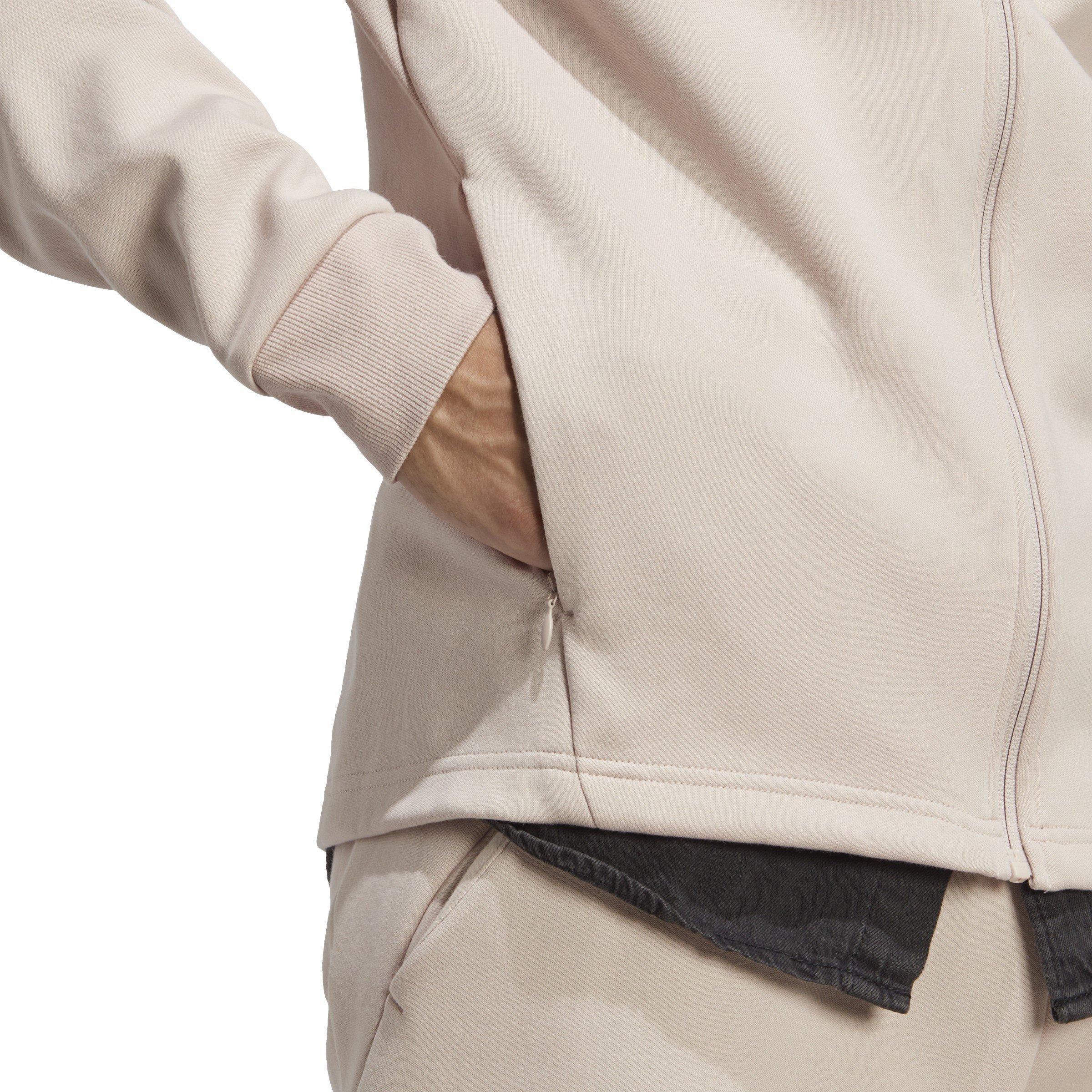 Wonder Taupe - adidas - GameDay Full Zip Hoodie Mens - 6