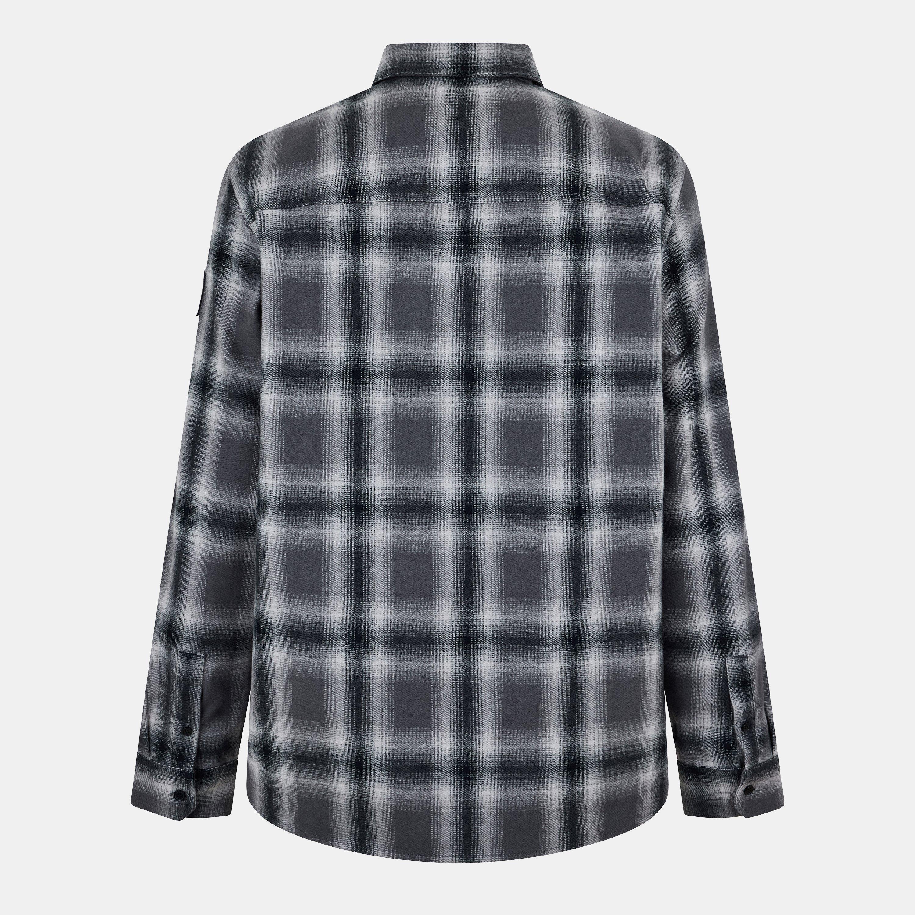 Black - Belstaff - Men's Outpost Long-Sleeve Patterned Shirt - 2