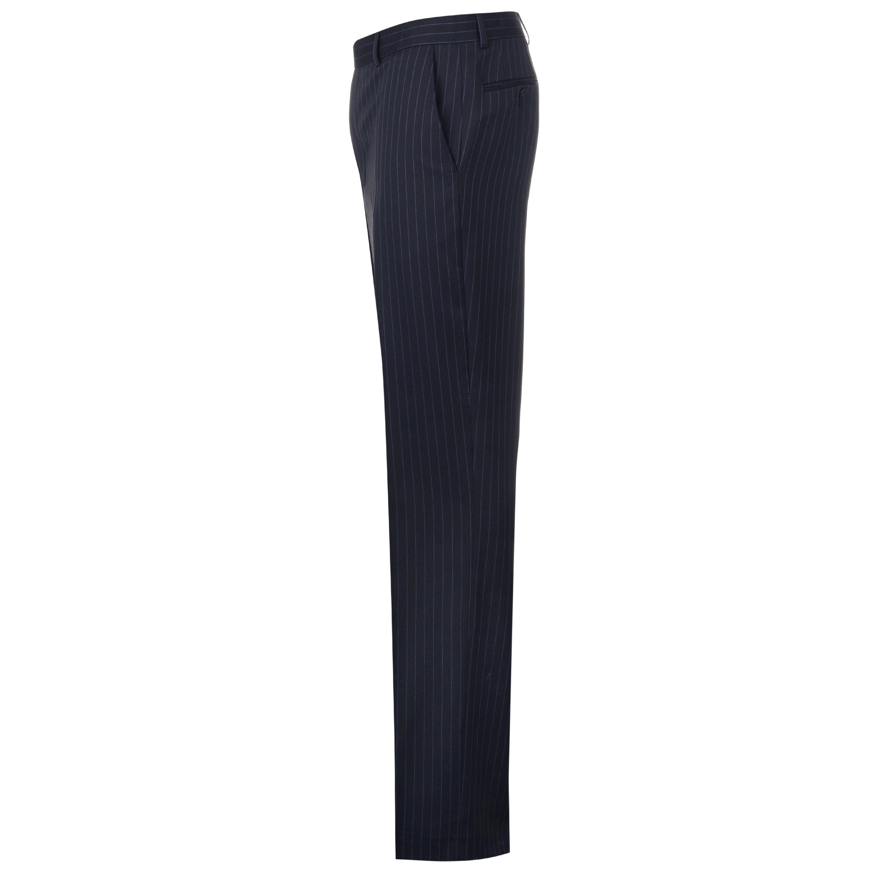 Navy - Jonathon Charles - Mix and Match Work Trousers Mens - 3