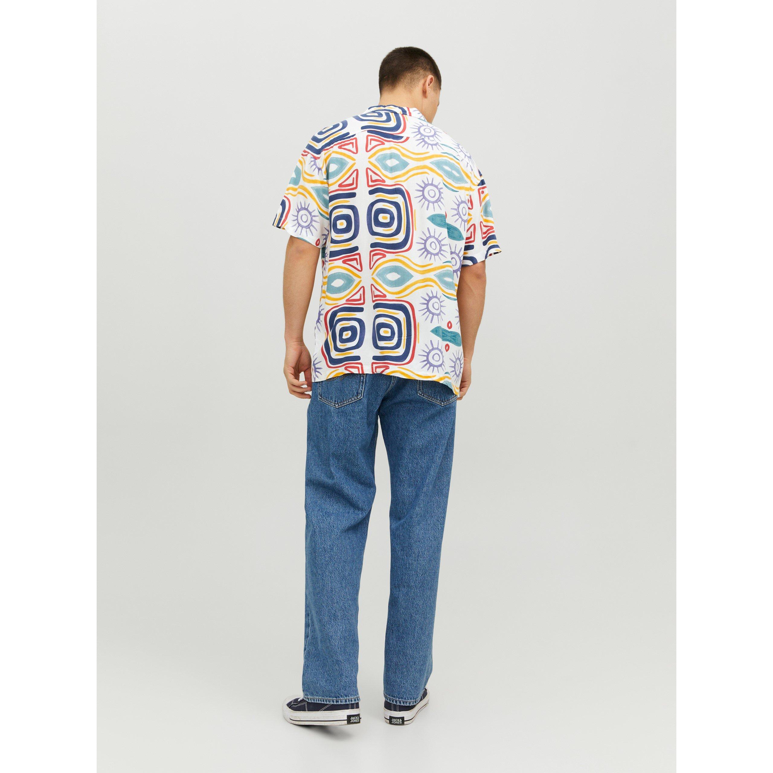 Danseur des nuages - Jack and Jones - JJ Mosaic Print Short-Sleeve Shirt - 2
