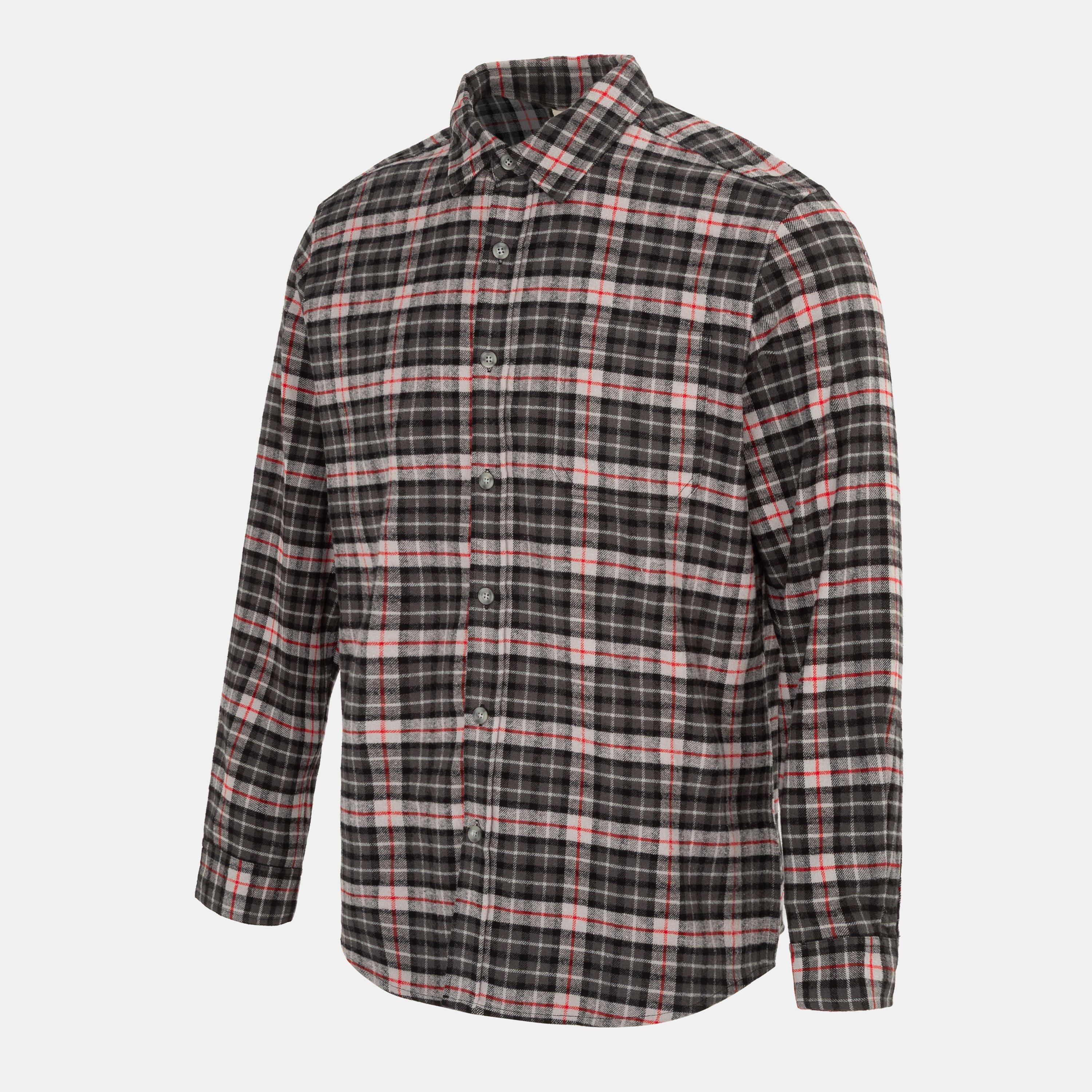 Black/Grey - Firetrap - Pattern Shirt Mens - 3