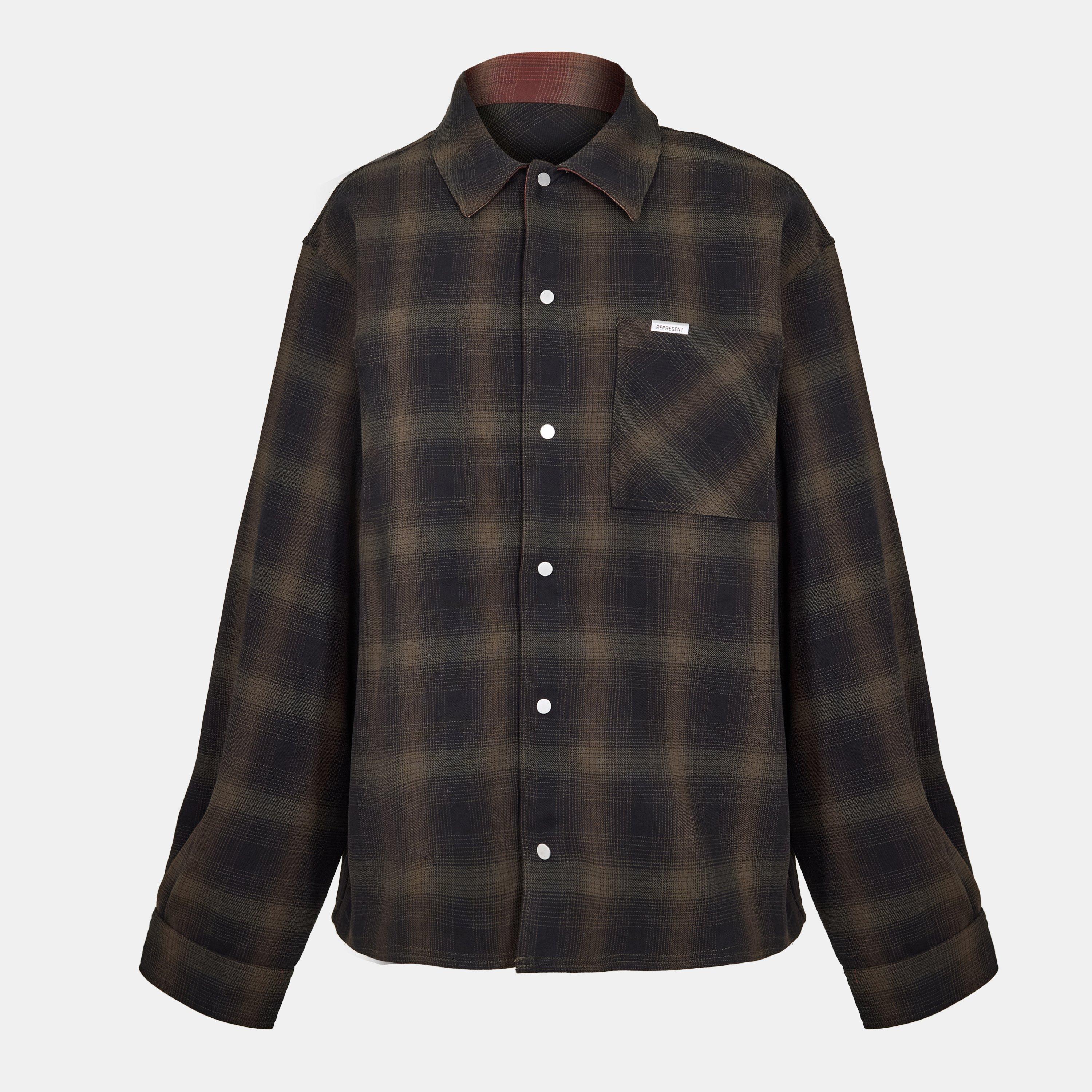 Nero - Represent - Men's Long-Sleeve Patterned Shirt - 1