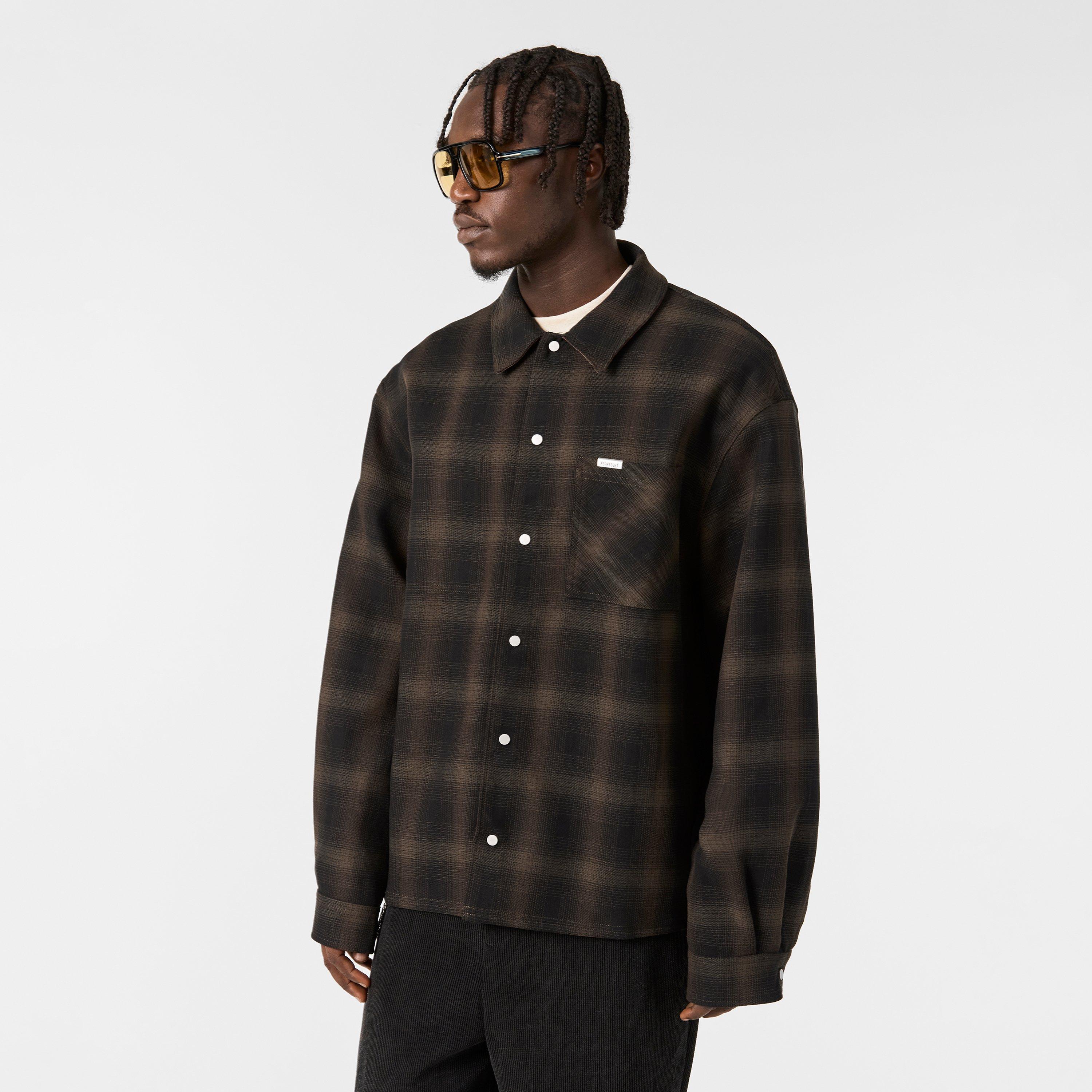 Nero - Represent - Men's Long-Sleeve Patterned Shirt - 3