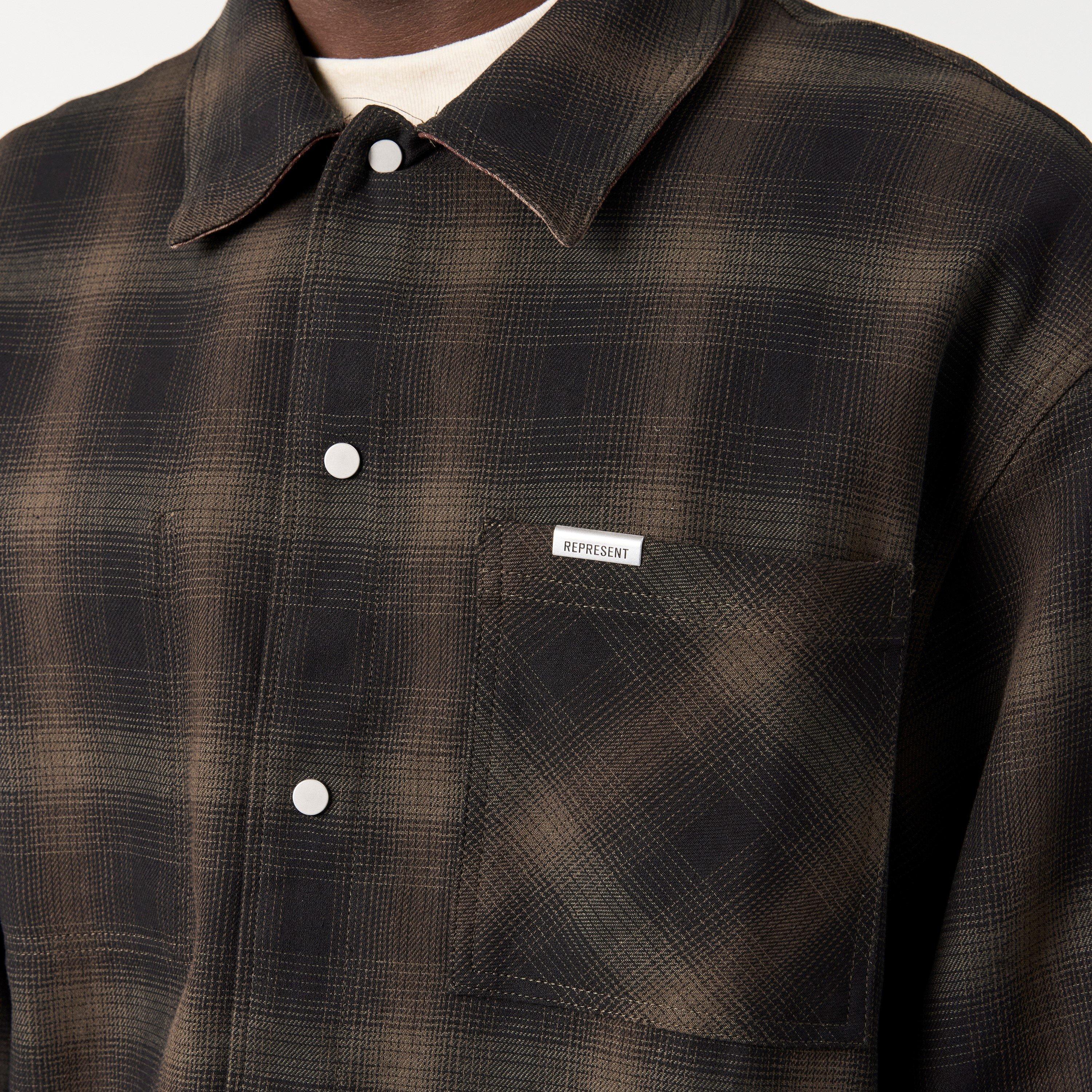 Nero - Represent - Men's Long-Sleeve Patterned Shirt - 5