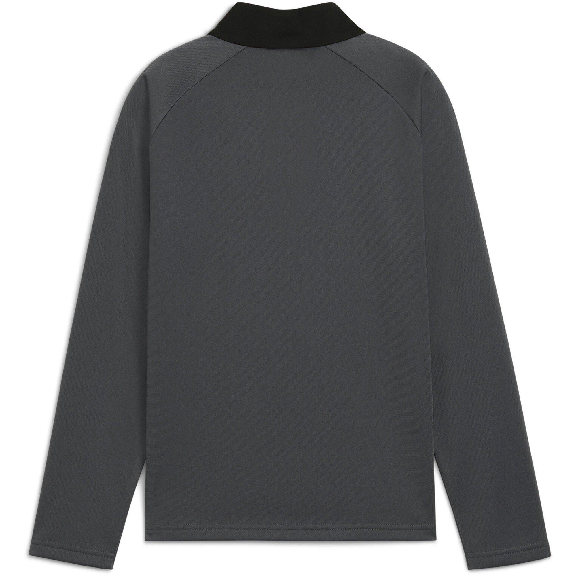 ShadowGray-W - Puma - Unisex Kids' Individualliga 1/4 Zip Fleece Top - 2