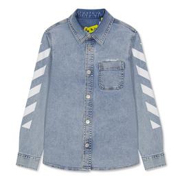 Off White Denim Shirt Jn99