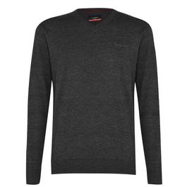 Pierre Cardin Russell Athletic Striped Crewneck Mens T-Shirt