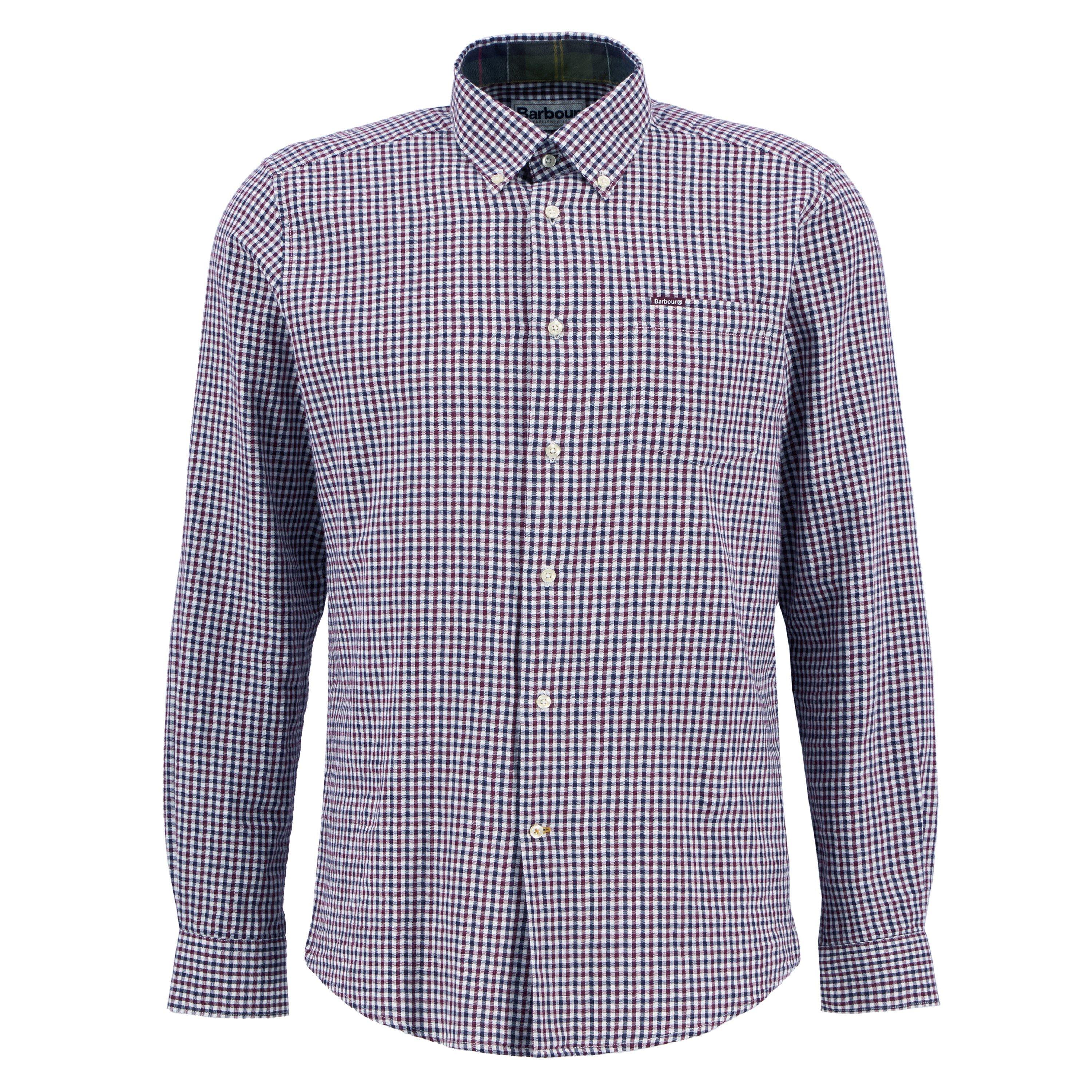 Rich Red RE33 - Barbour - Padshaw Tailored Shirt - 1