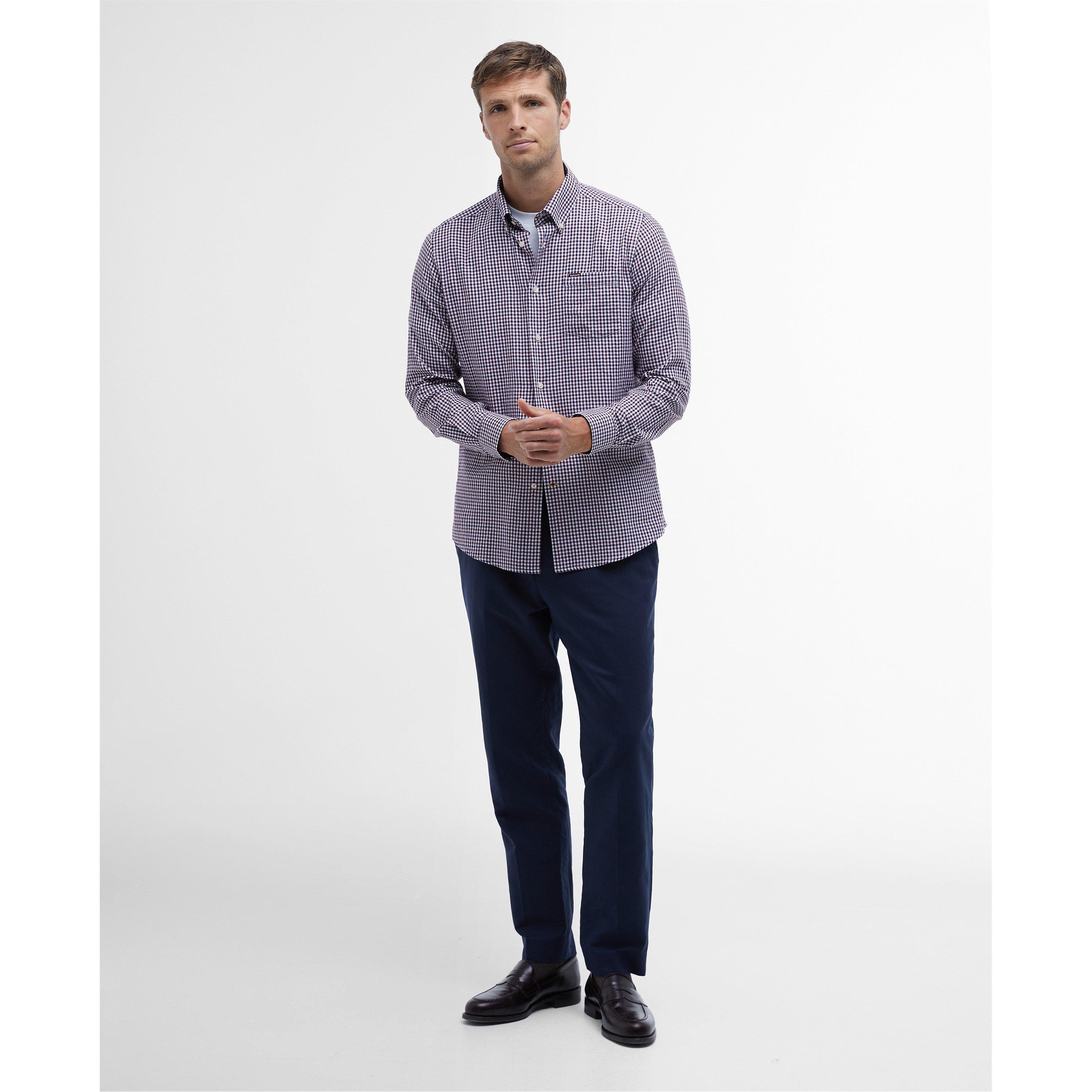 Rich Red RE33 - Barbour - Padshaw Tailored Shirt - 2