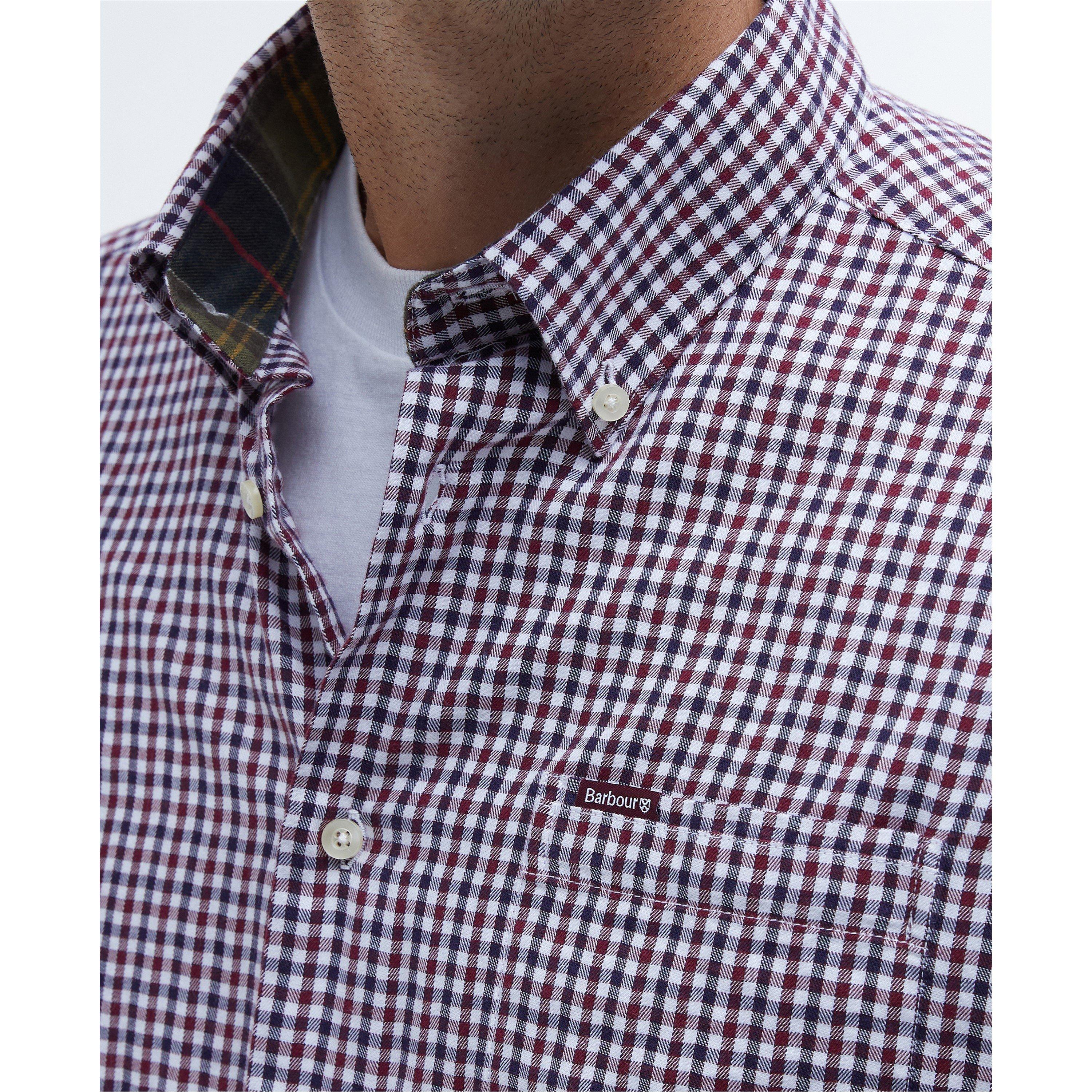 Rich Red RE33 - Barbour - Padshaw Tailored Shirt - 5
