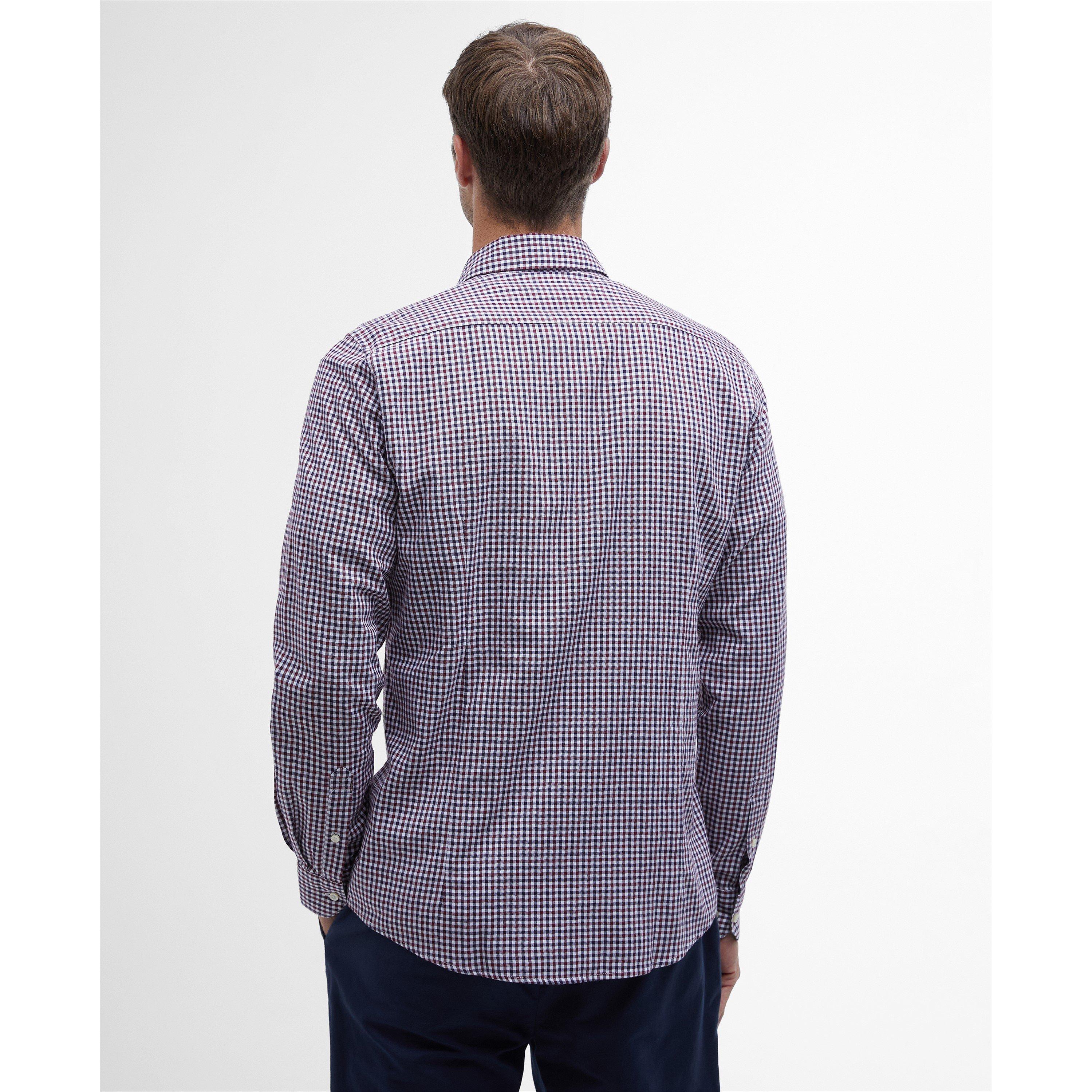 Rich Red RE33 - Barbour - Padshaw Tailored Shirt - 3